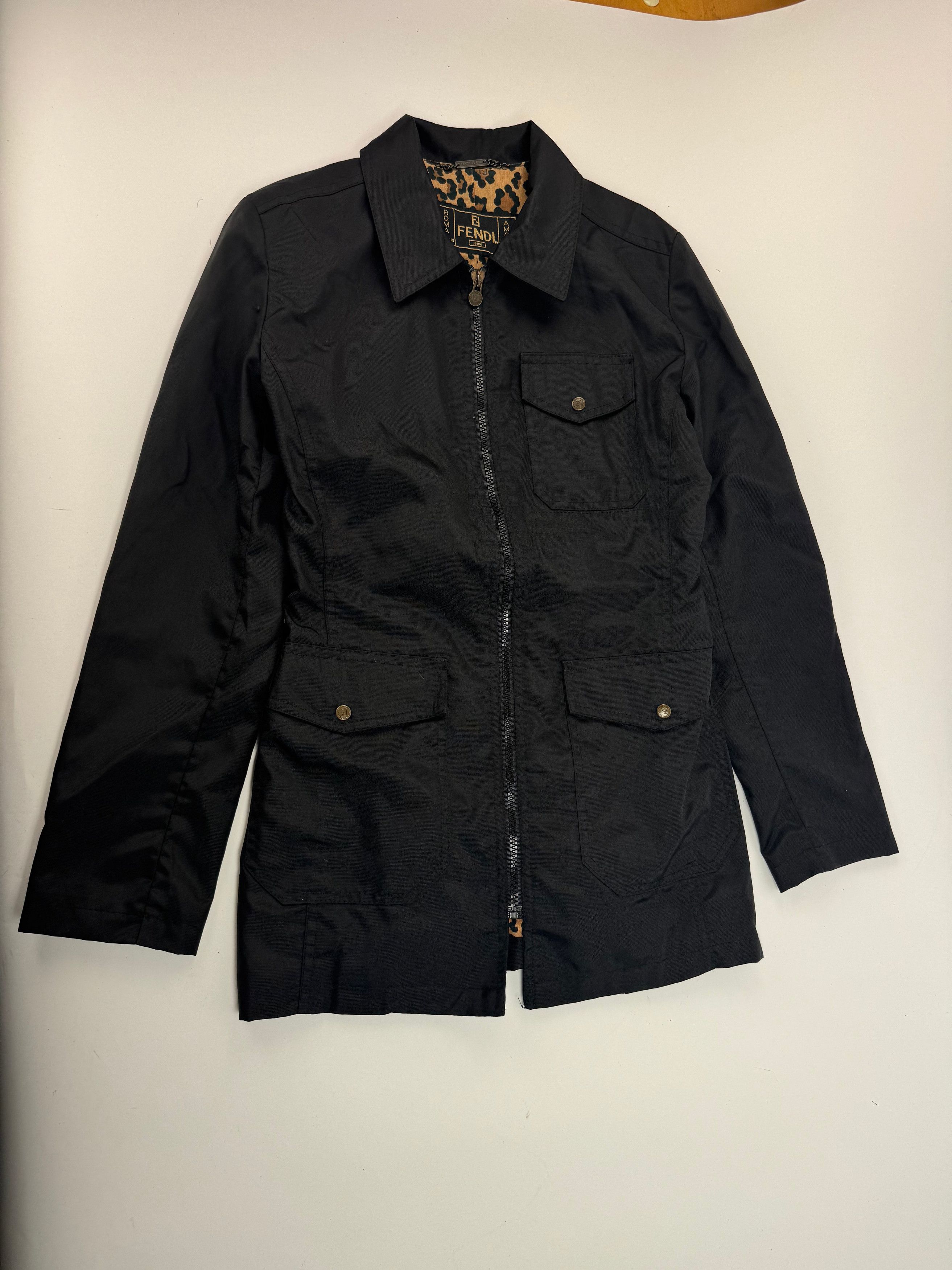 Fendi Vintage Trenchcoat Polyester black M Size M / US 6-8 / IT 42-44 - 5 Thumbnail