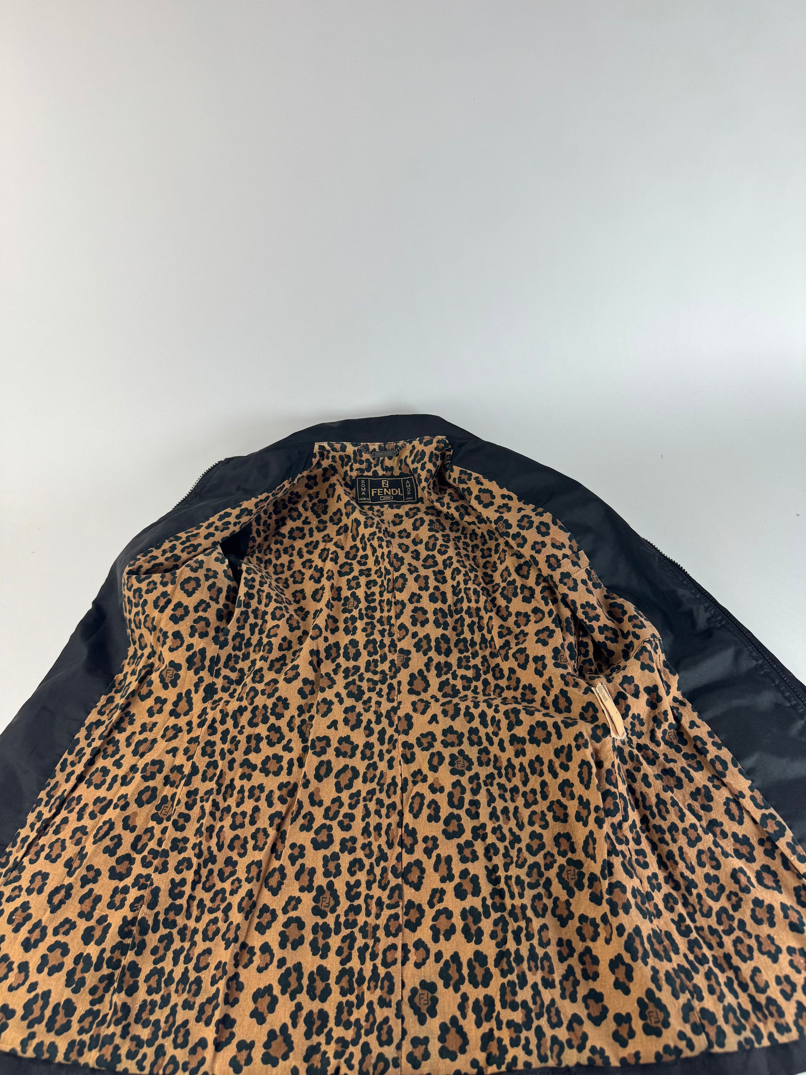Fendi Vintage Trenchcoat Polyester black M Size M / US 6-8 / IT 42-44 - 13 Thumbnail