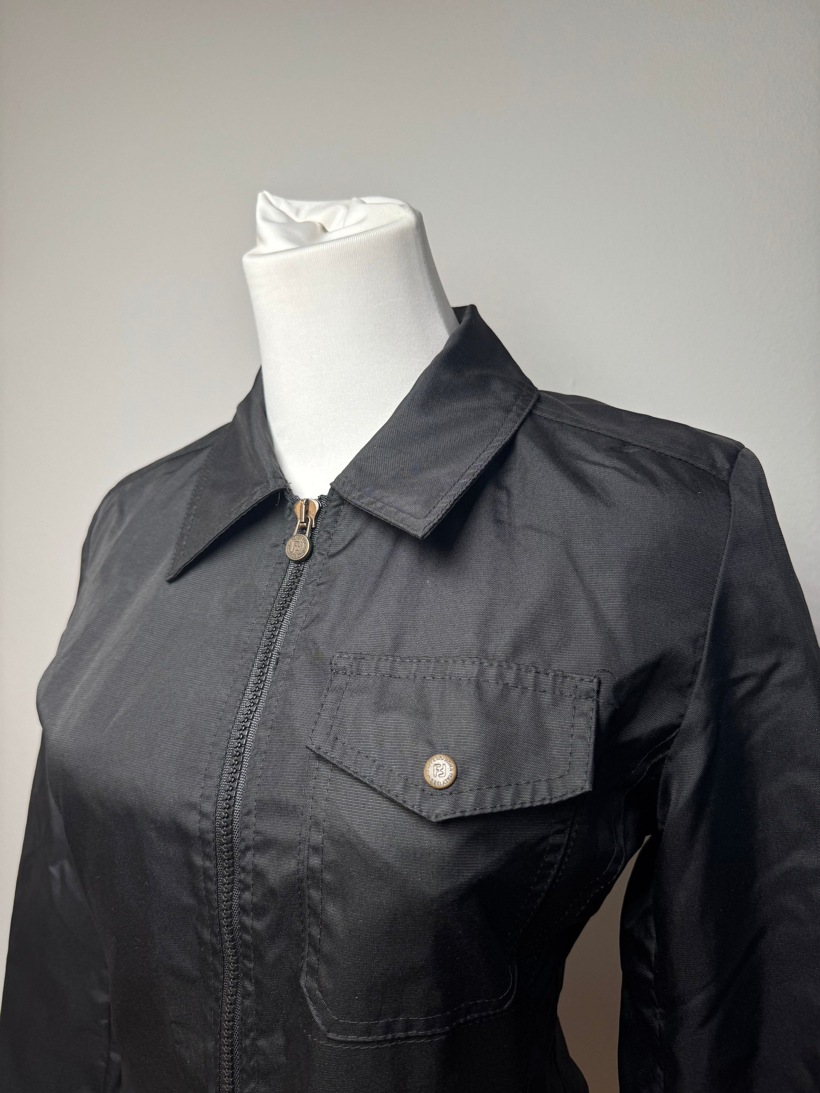 Fendi Vintage Trenchcoat Polyester black M Size M / US 6-8 / IT 42-44 - 2 Thumbnail