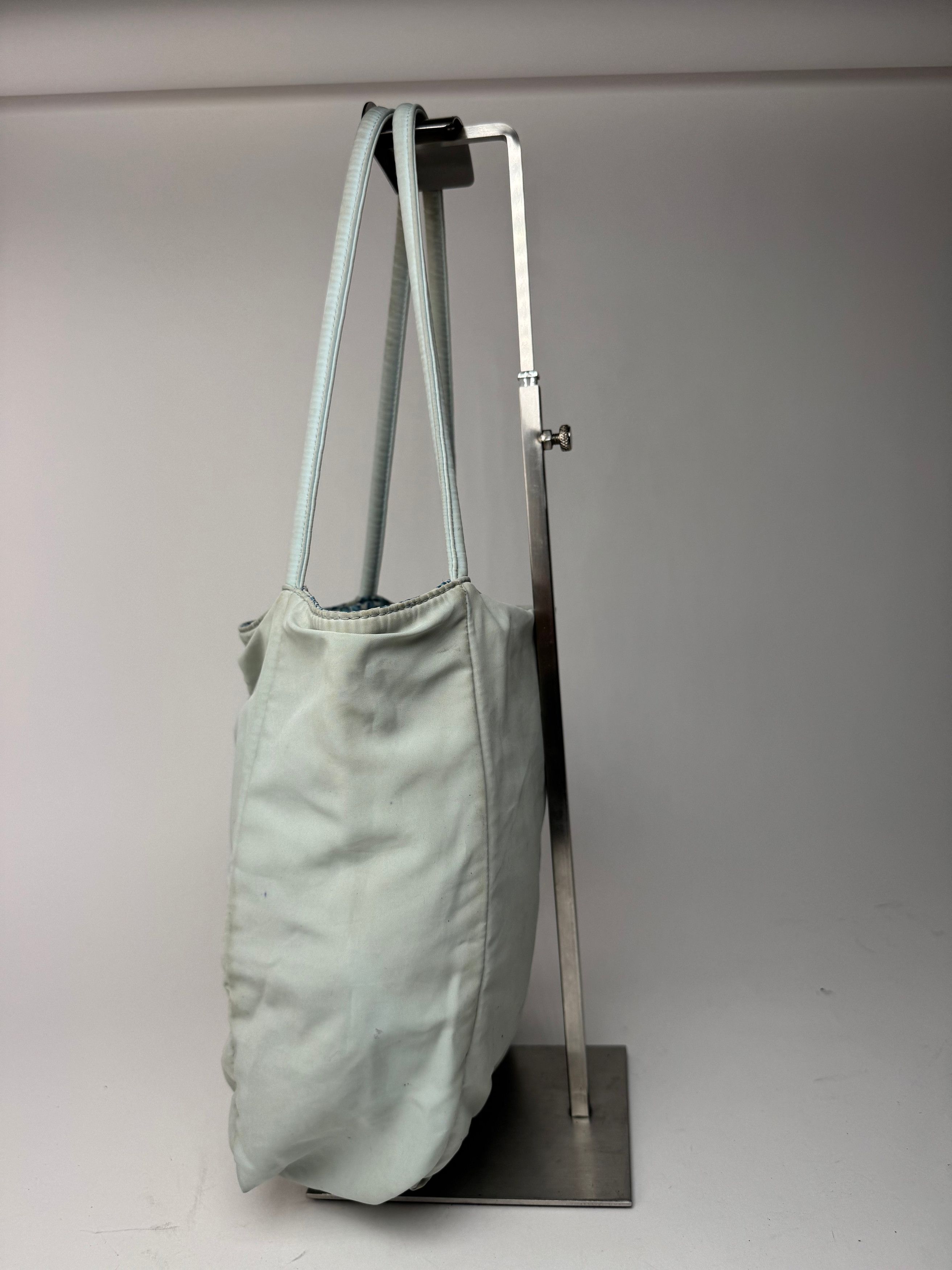 Other Vintage Bottega Veneta Reversible Shopper bag turquoise Size ONE SIZE - 4 Thumbnail