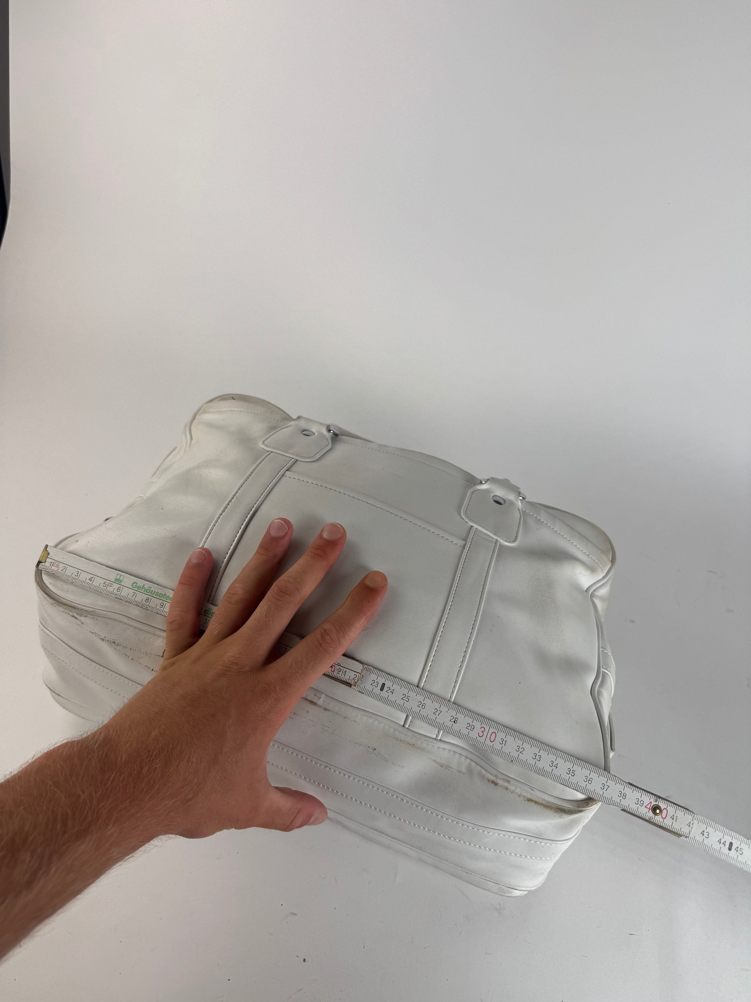 Comme des Garcons Vintage Comme Des Garçons Leather Bag white Size ONE SIZE - 12 Thumbnail