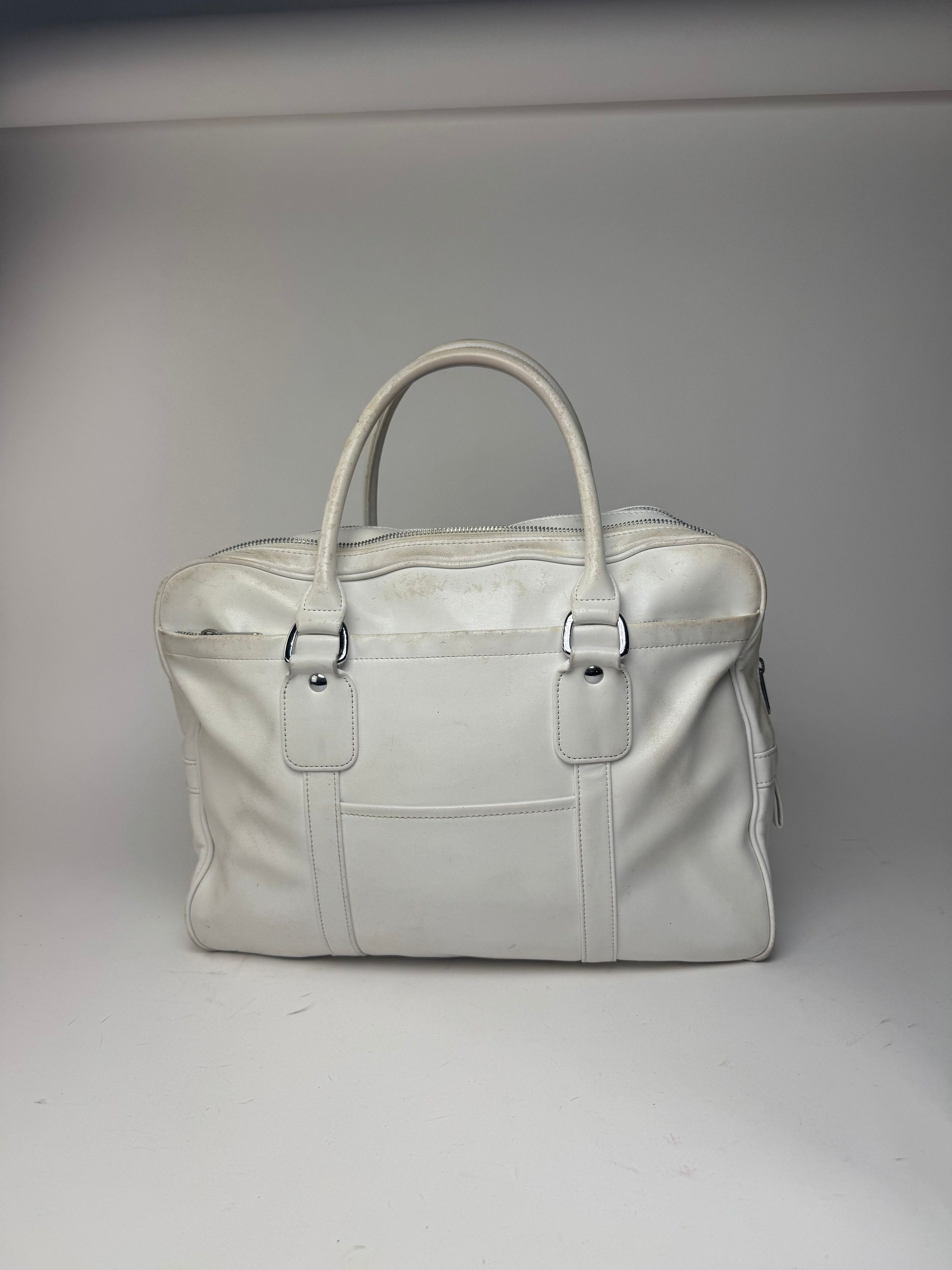 Comme des Garcons Vintage Comme Des Garçons Leather Bag white Size ONE SIZE - 6 Thumbnail