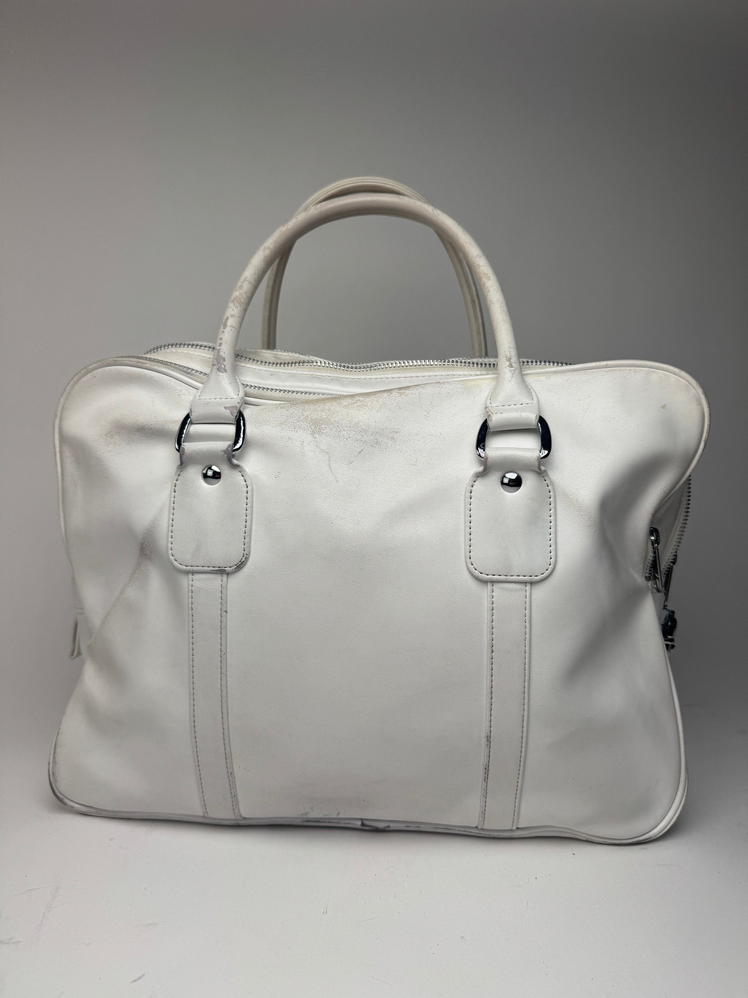 Comme des Garcons Vintage Comme Des Garçons Leather Bag white Size ONE SIZE - 9 Thumbnail