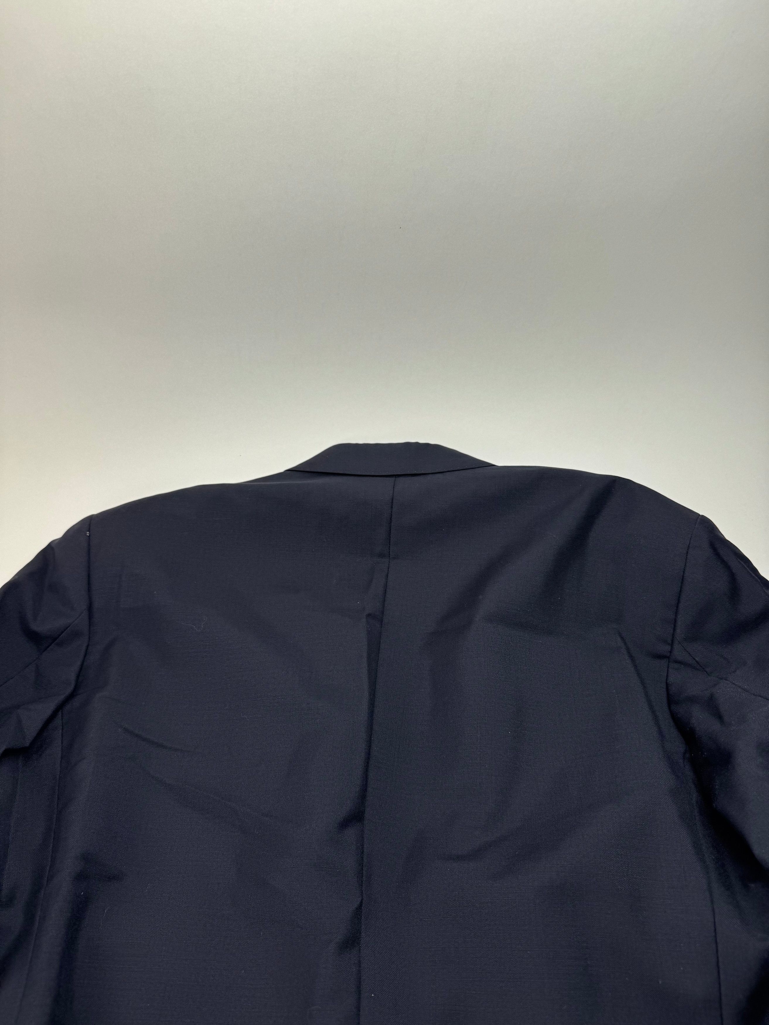 Dior Vintage Wool Blazer Navy 52/L Size L / US 10 / IT 46 - 11 Thumbnail