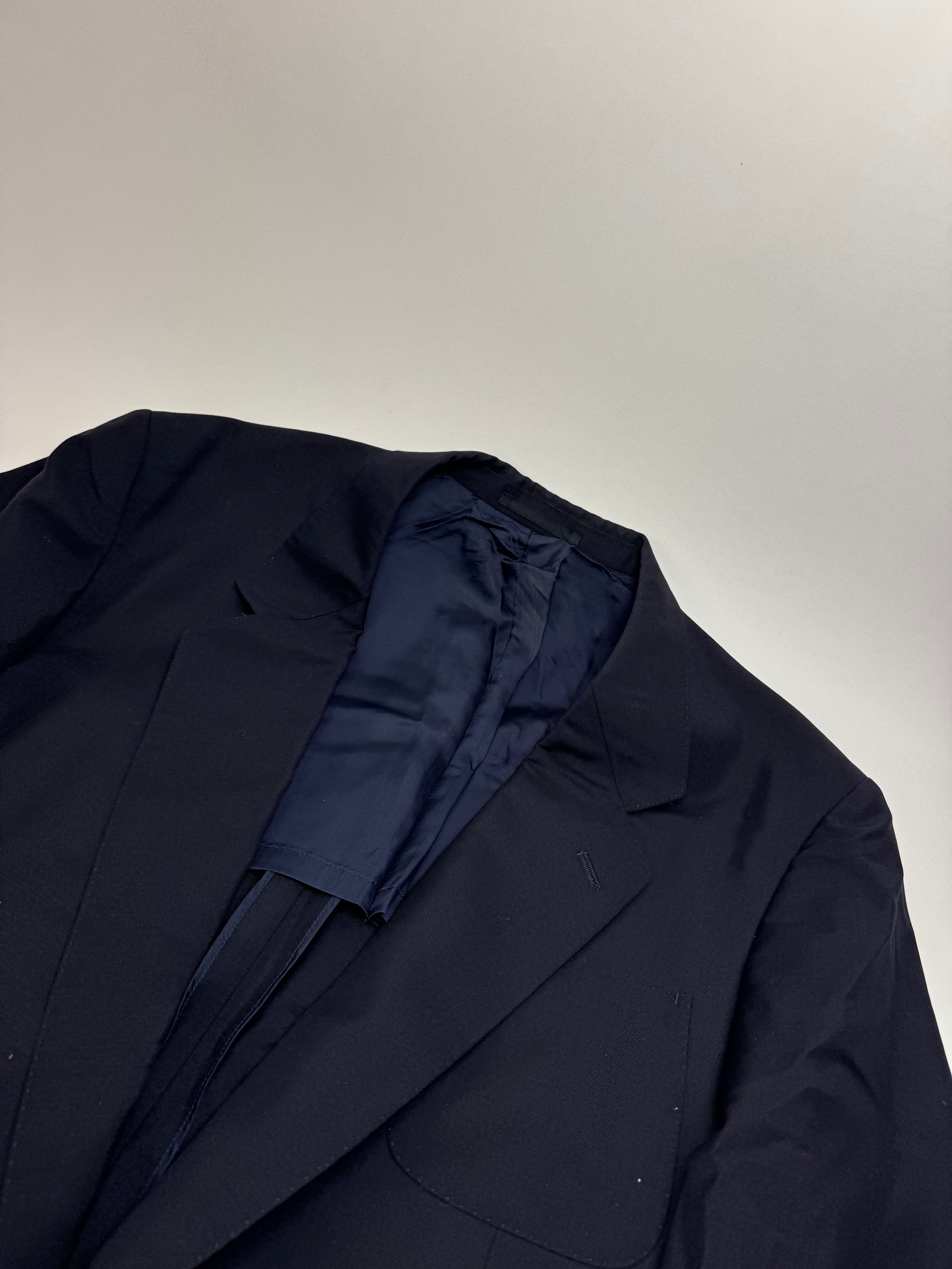 Dior Vintage Wool Blazer Navy 52/L Size L / US 10 / IT 46 - 9 Thumbnail
