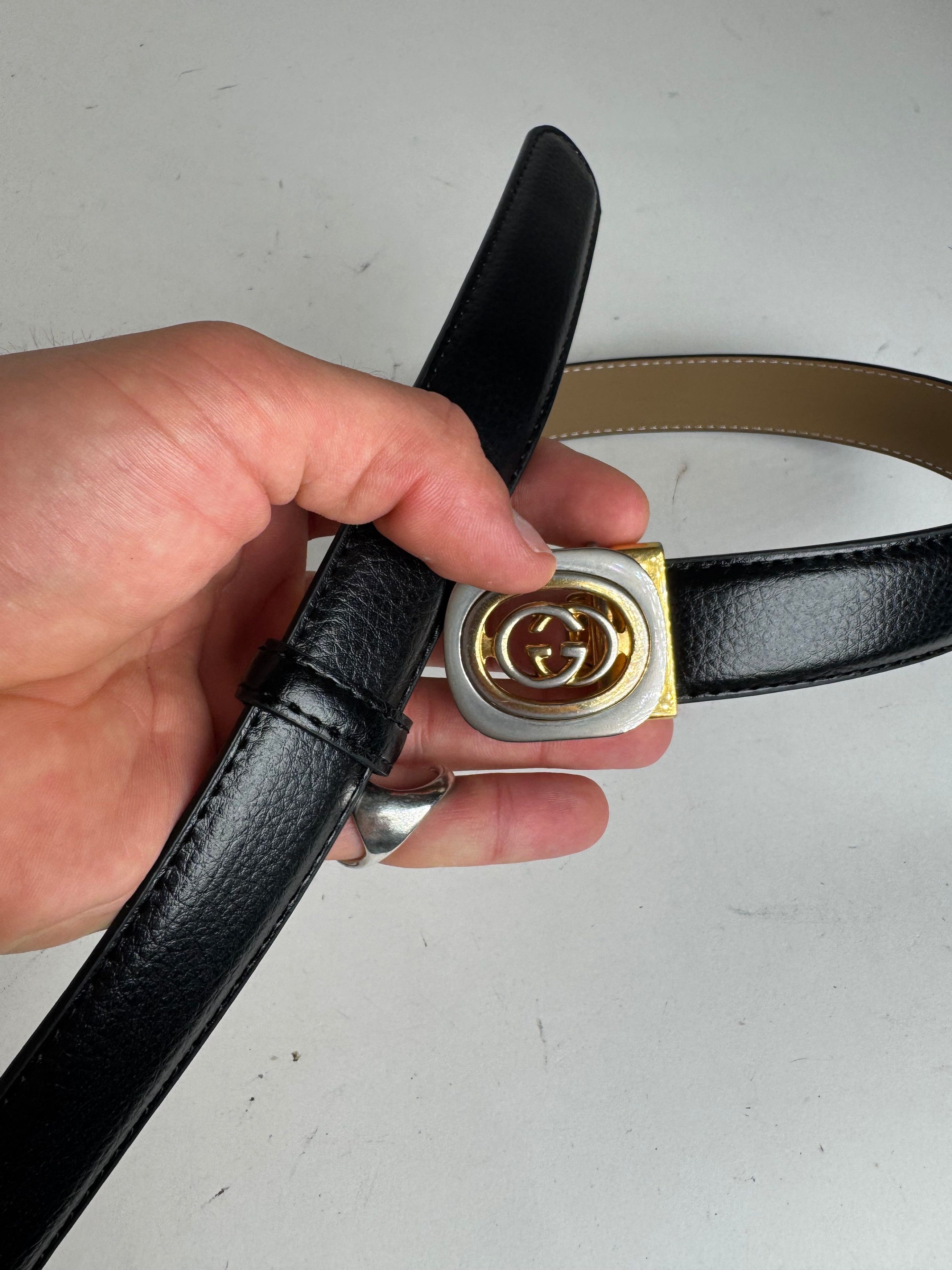 Gucci Vintage Celine Leather Size ONE SIZE - 5 Thumbnail