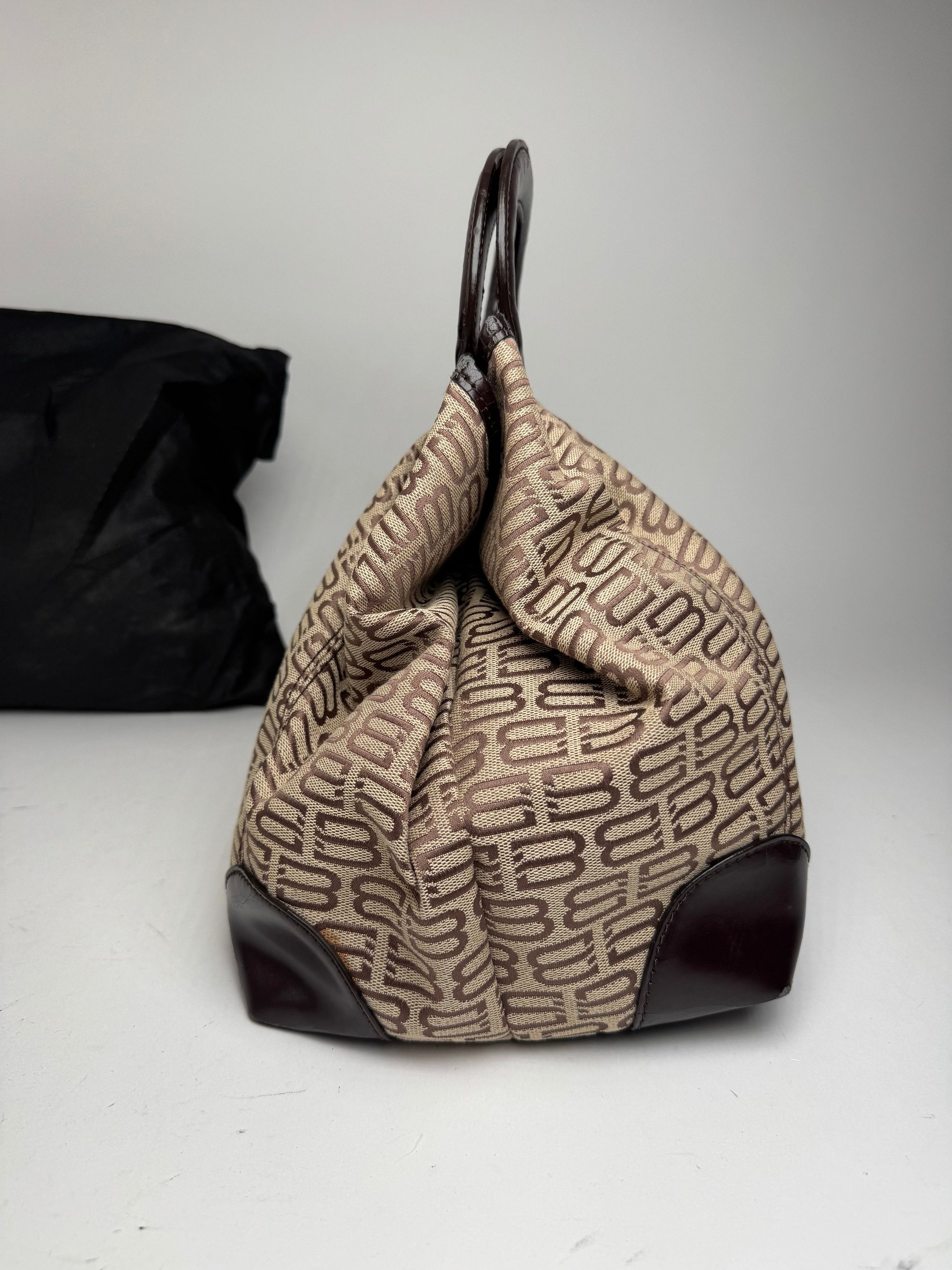Balenciaga Vintage Monogramm Bag beige Brown Size ONE SIZE - 3 Thumbnail