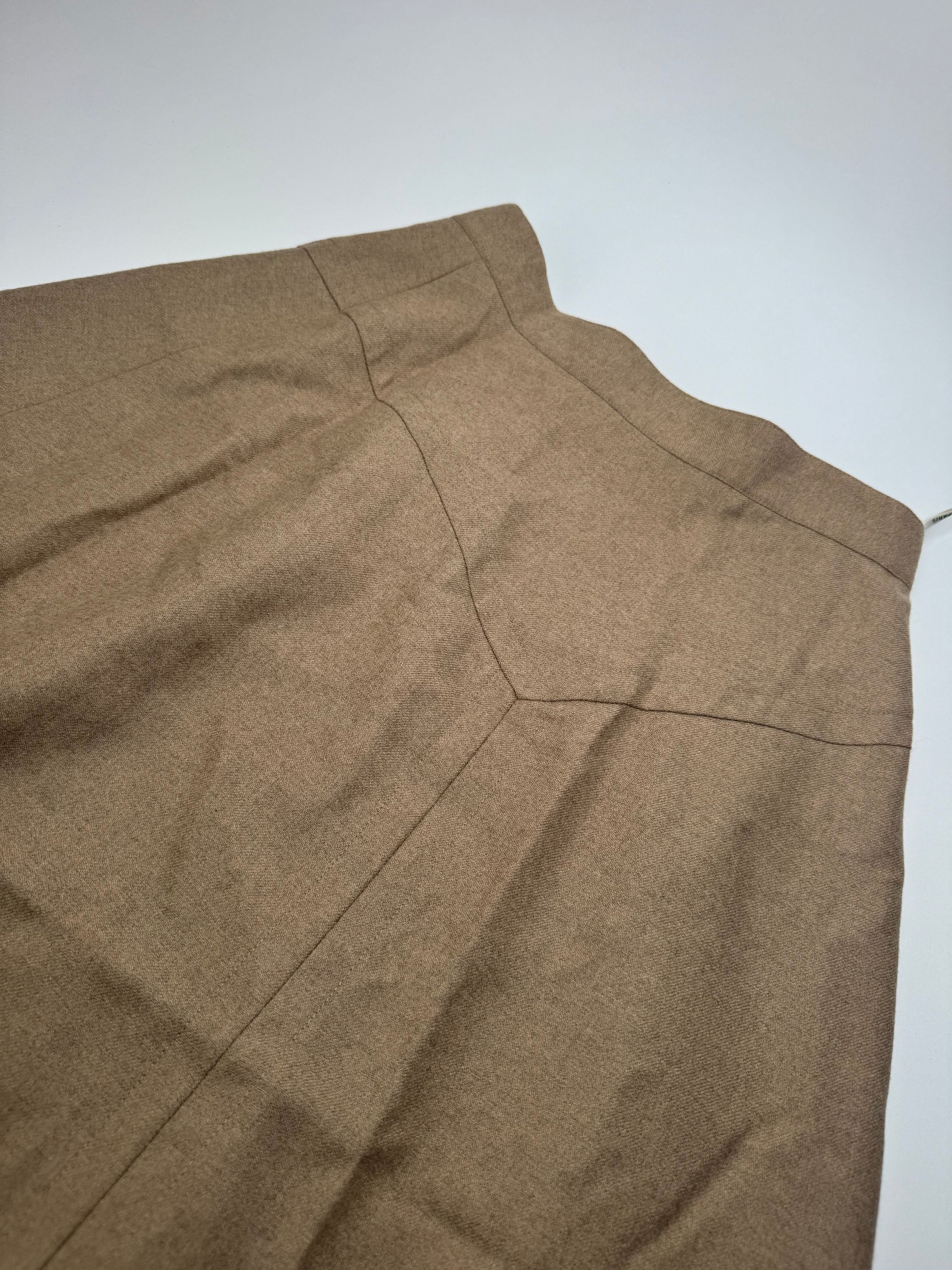 Givenchy Vintage Wool Skirt M Brown Size 30" / US 8 / IT 44 - 6 Thumbnail