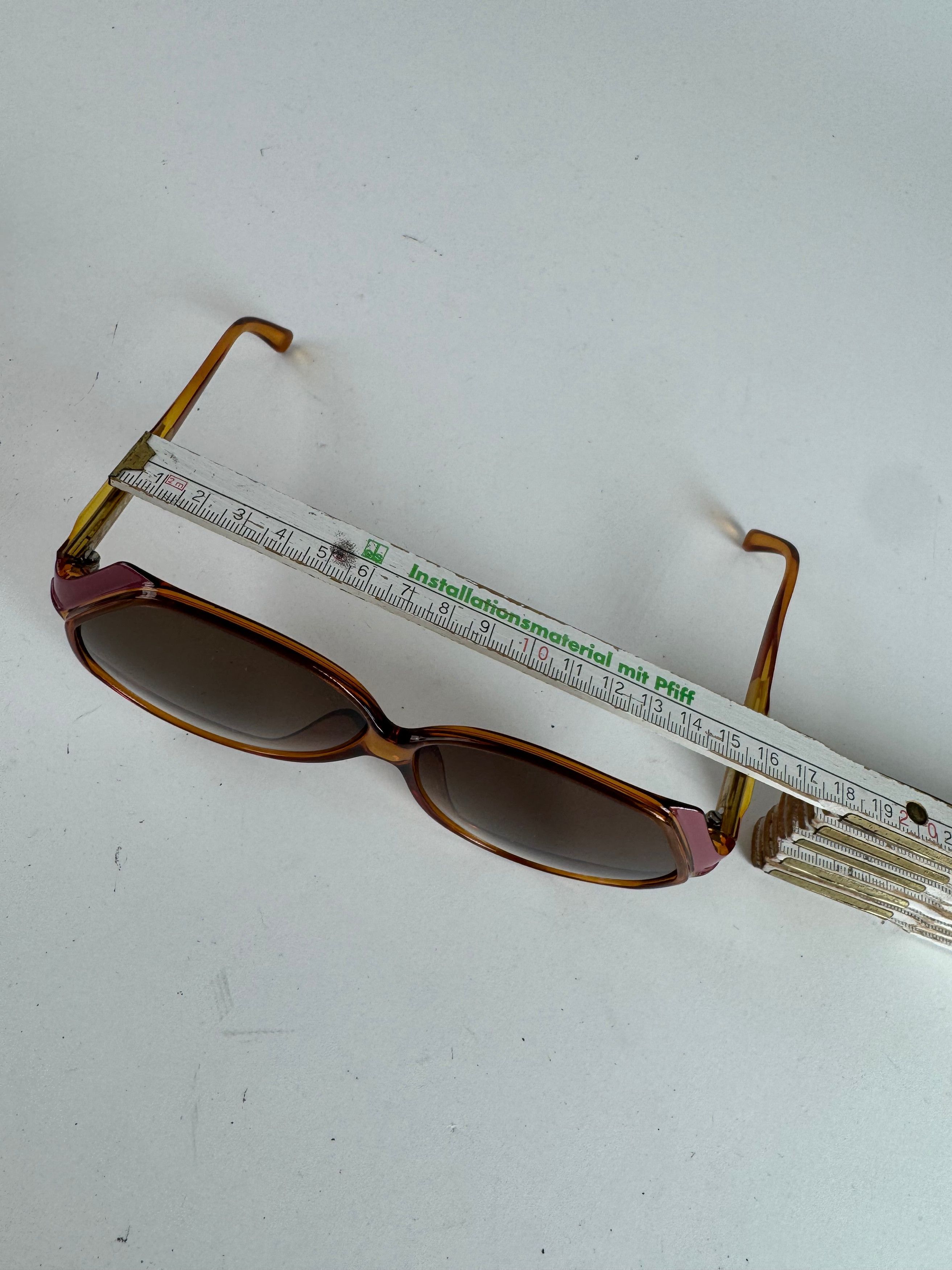 Dior Vintage Sunglasses Brown Gold Size ONE SIZE - 9 Thumbnail