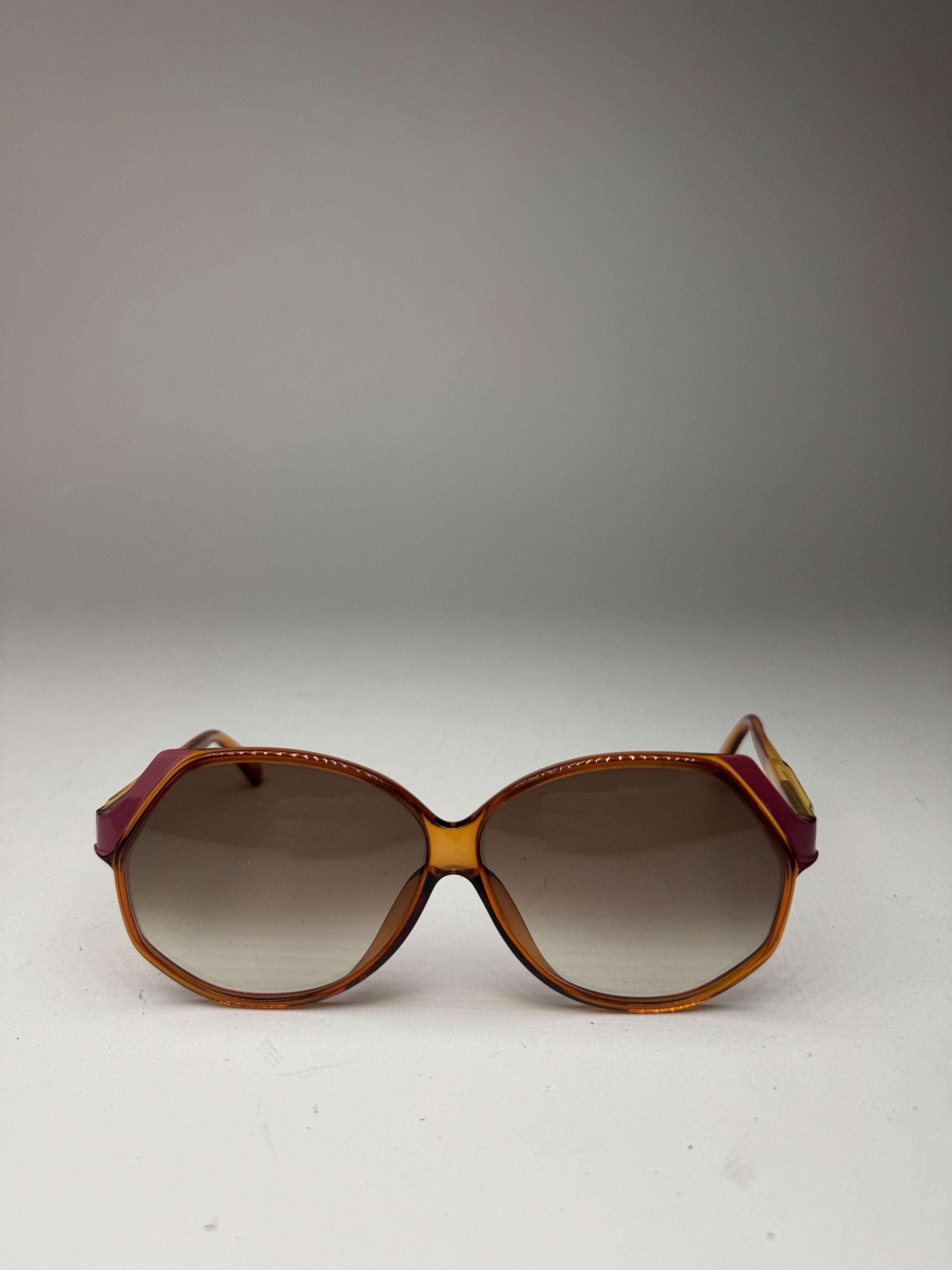Dior Vintage Sunglasses Brown Gold Size ONE SIZE - 3 Thumbnail