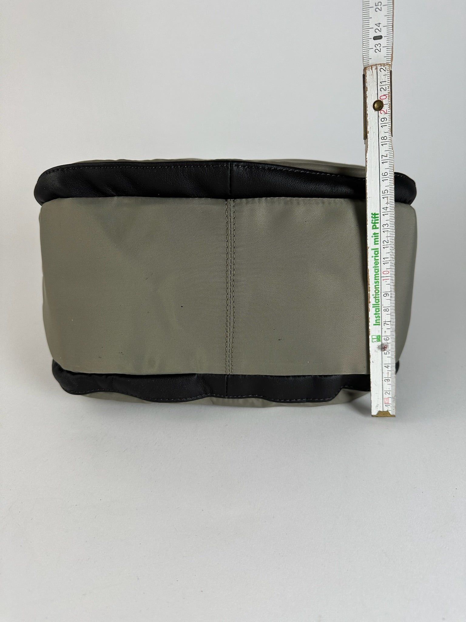 Yohji Yamamoto Vintage Polyester Leather Bag Grey Black Size ONE SIZE - 4 Thumbnail