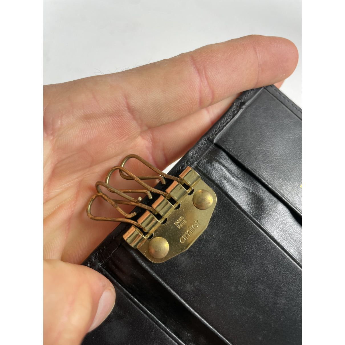 Courreges Courrèges Black Leather Purse Size ONE SIZE - 5 Thumbnail