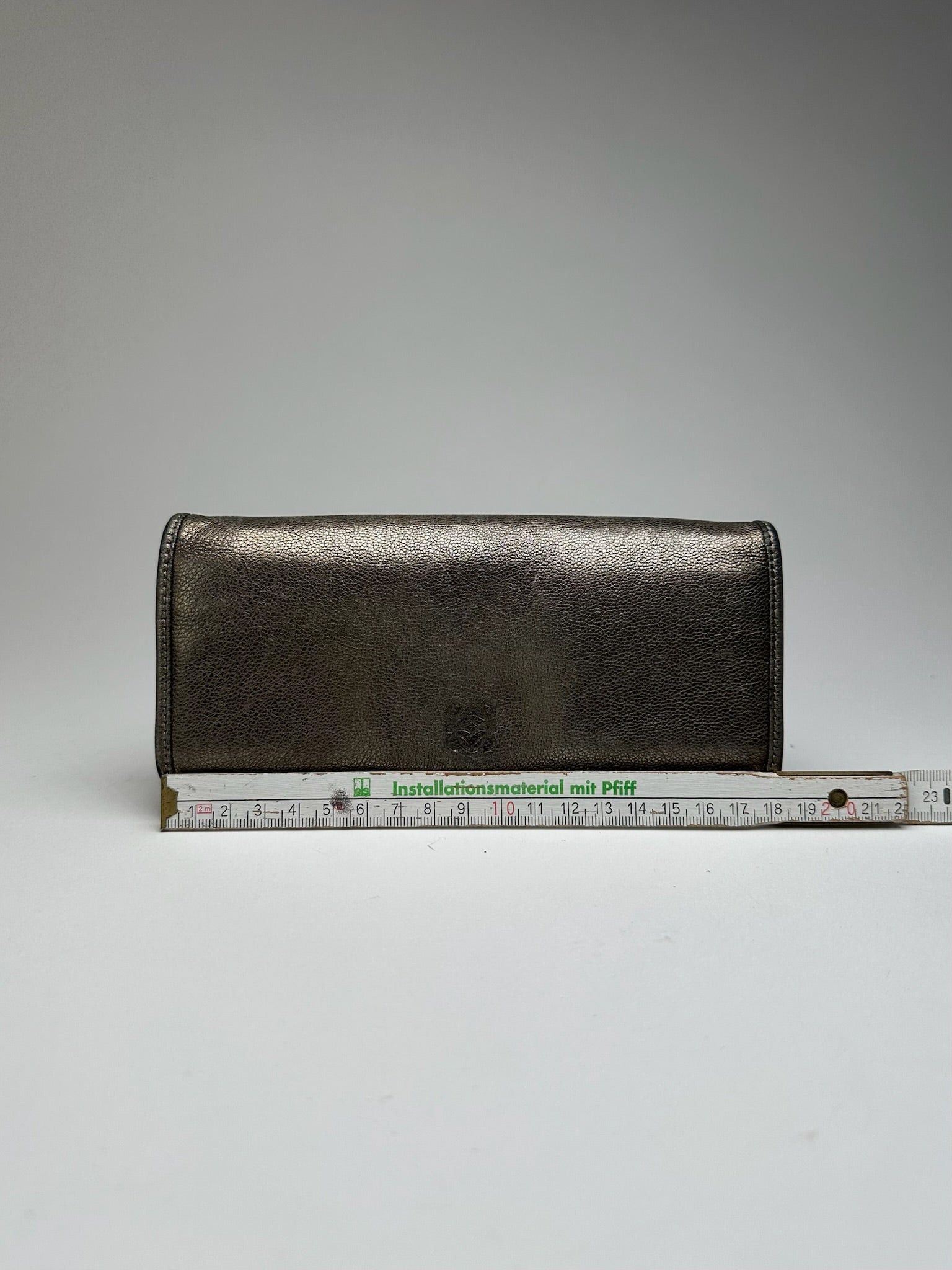 Loewe Vintage Madrid Leather wallet Silver Size ONE SIZE - 10 Thumbnail