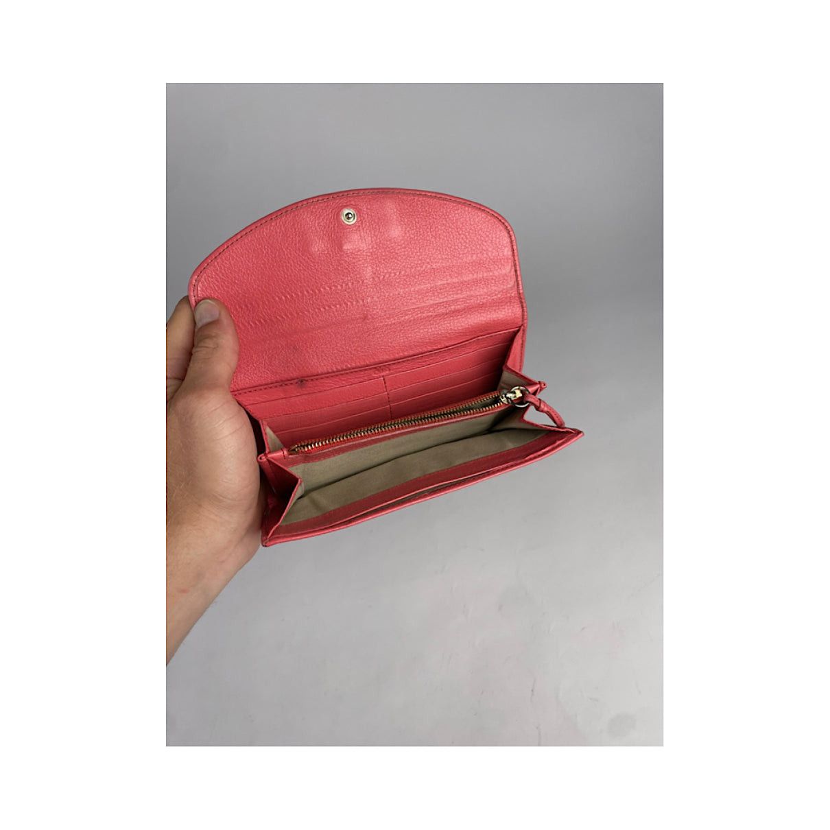 Chloe Chloé Tess Pink Leather Wallet Size ONE SIZE - 4 Thumbnail