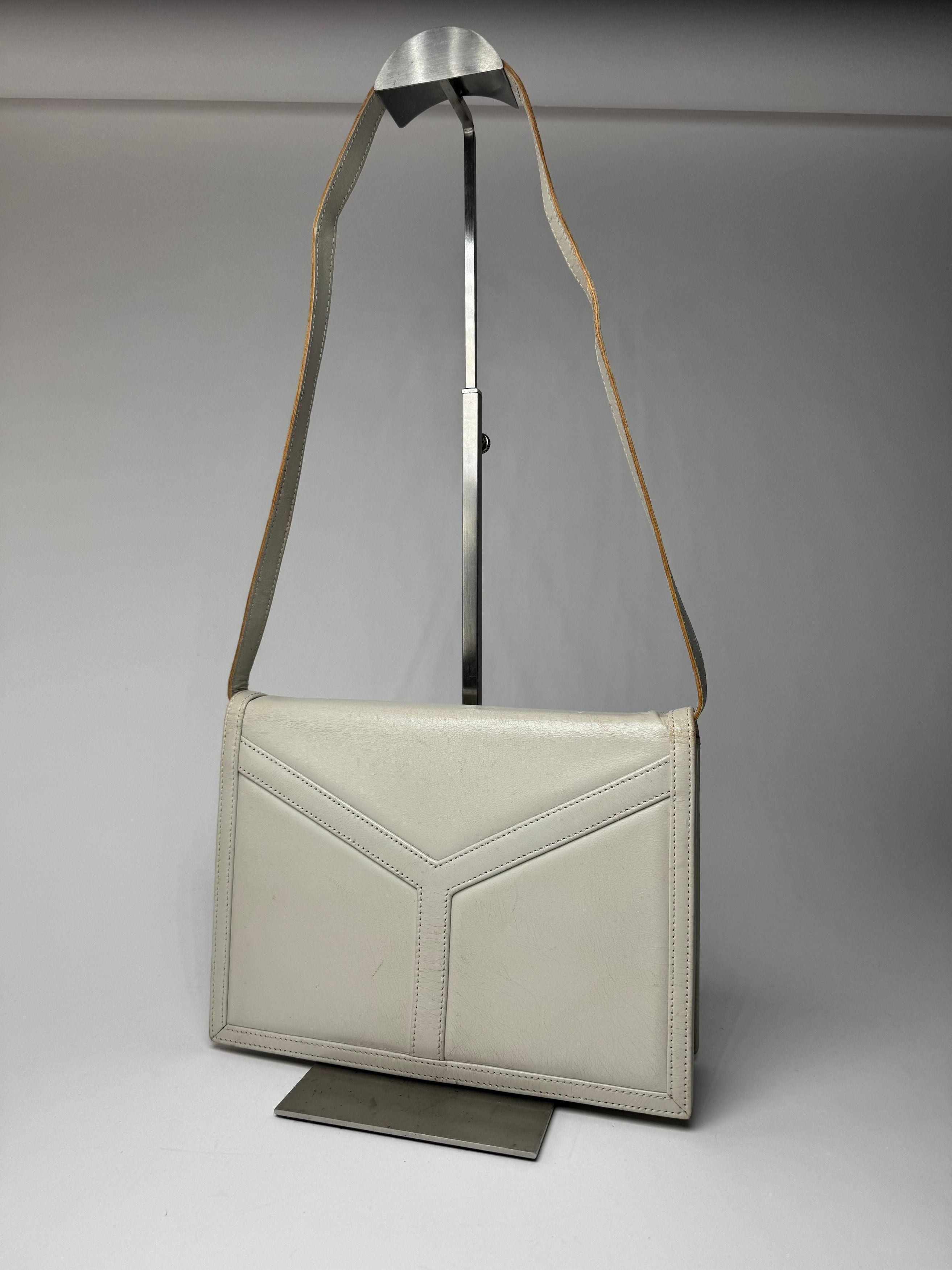 Other Vintage Yves Saint Laurent Leather bag white Size ONE SIZE - 3 Thumbnail