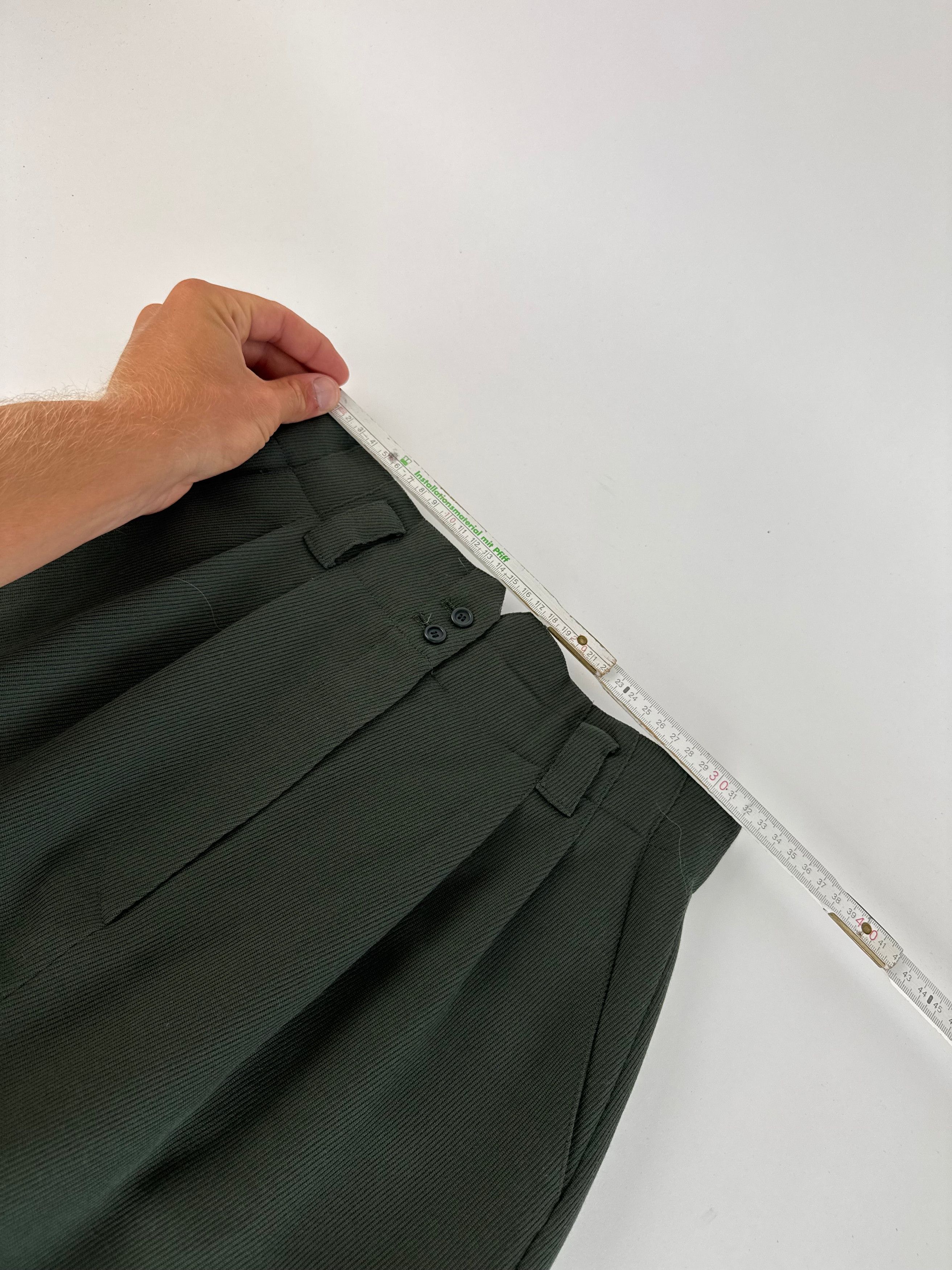 Dior Vintage Wool skirt Green M Size 30" / US 8 / IT 44 - 6 Thumbnail