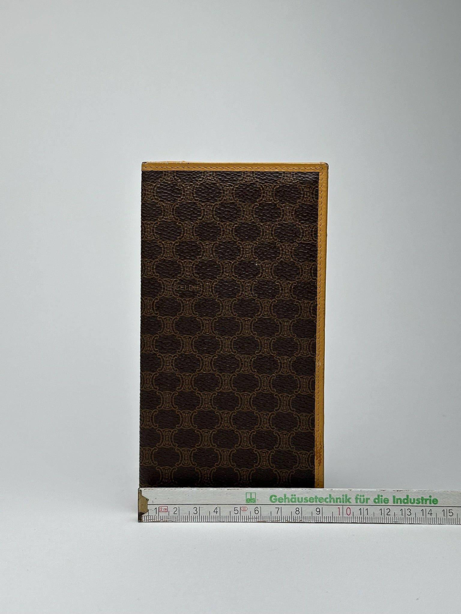 Celine Vintage Paris leather Card Holder / ID holder brown Size ONE SIZE - 11 Thumbnail