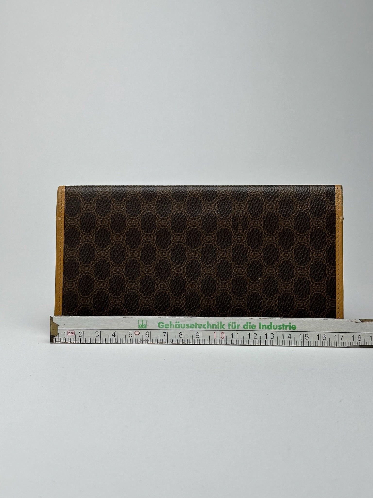 Celine Vintage Paris leather Card Holder / ID holder brown Size ONE SIZE - 12 Thumbnail