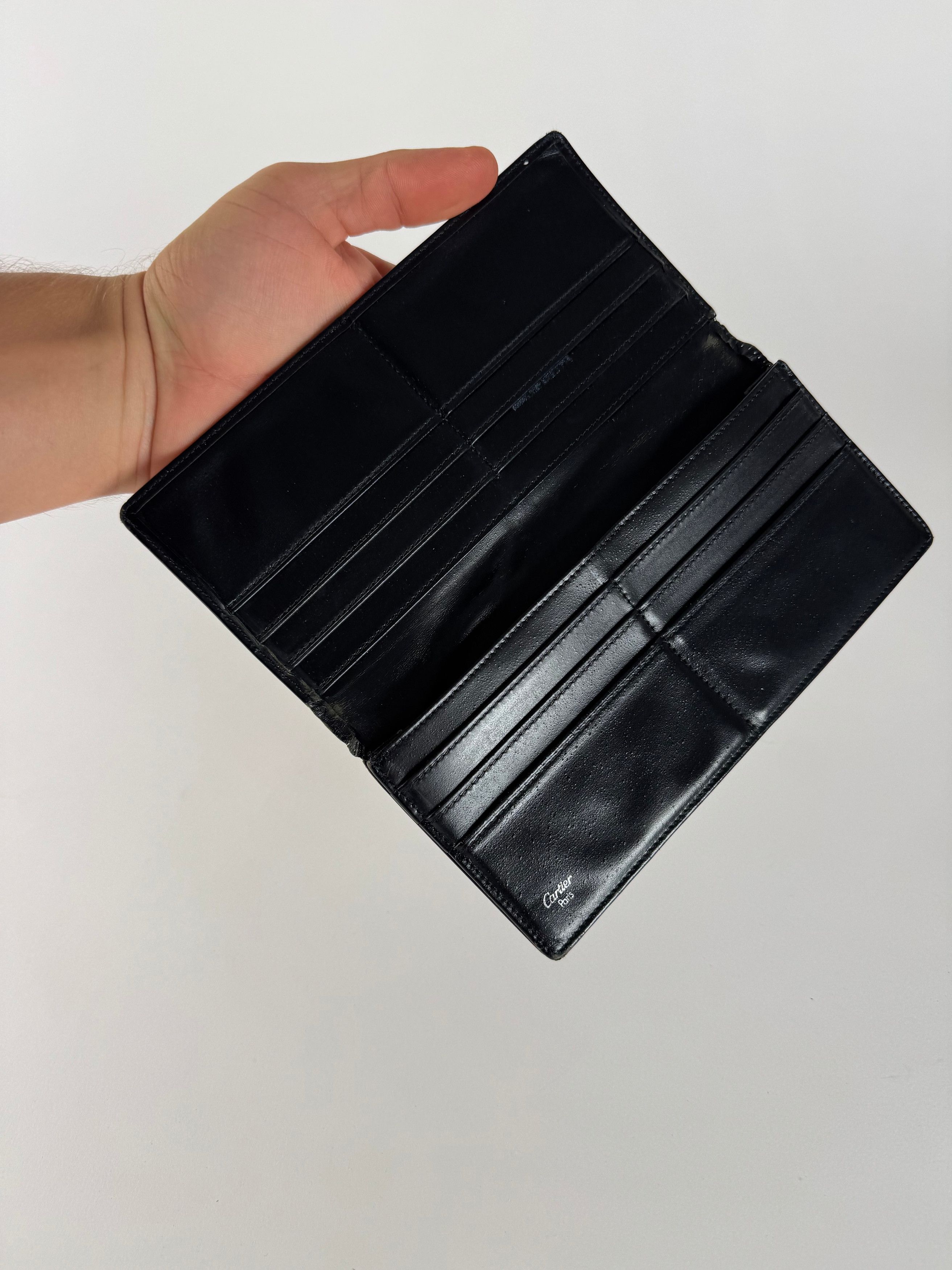 Cartier Vintage Patent Leather ID Holder Black Size ONE SIZE - 8 Thumbnail