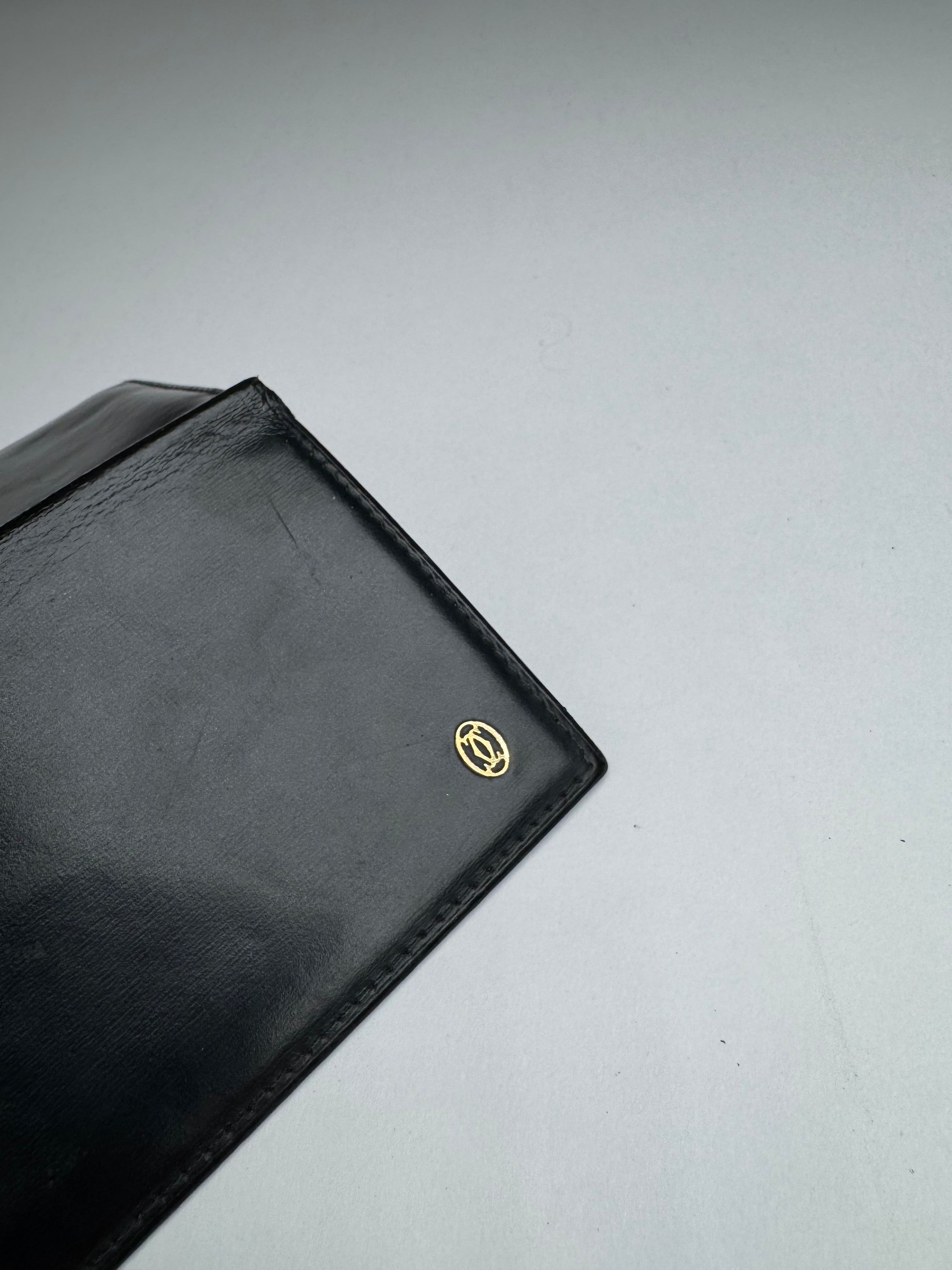 Cartier Vintage Patent Leather Card Holder Black Size ONE SIZE - 5 Thumbnail