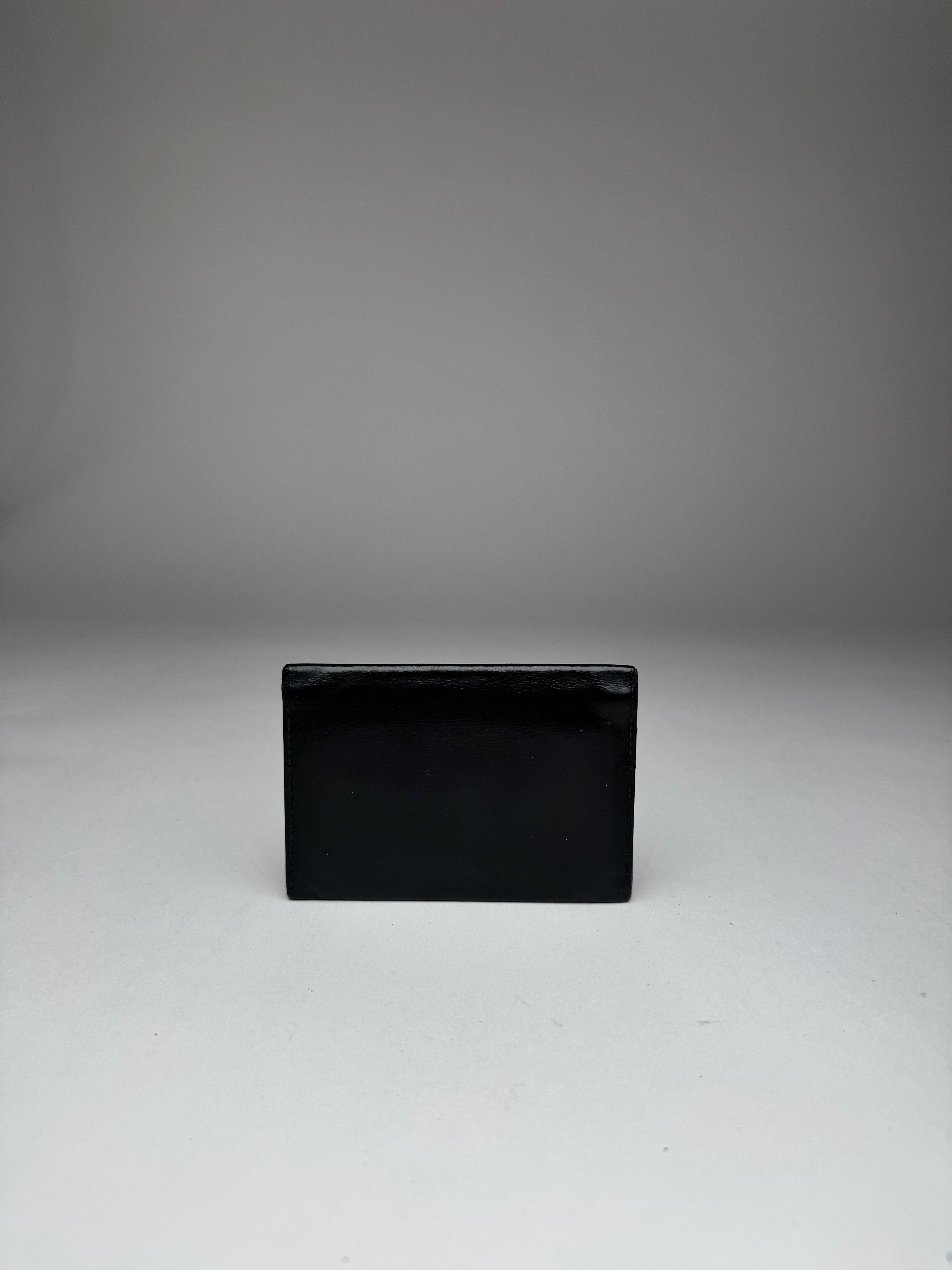Cartier Vintage Patent Leather Card Holder Black Size ONE SIZE - 8 Thumbnail