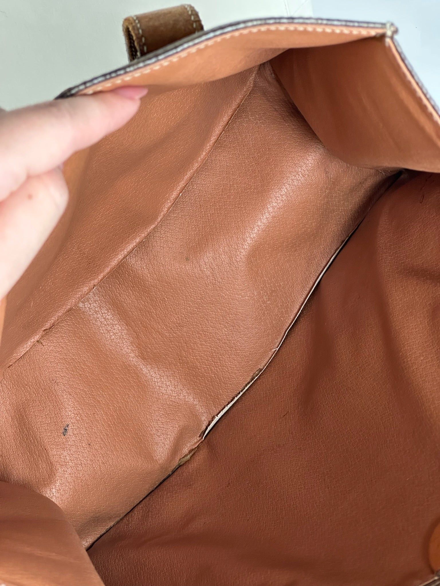 Celine Vintage Monogram Leather bag brown Size ONE SIZE - 6 Thumbnail