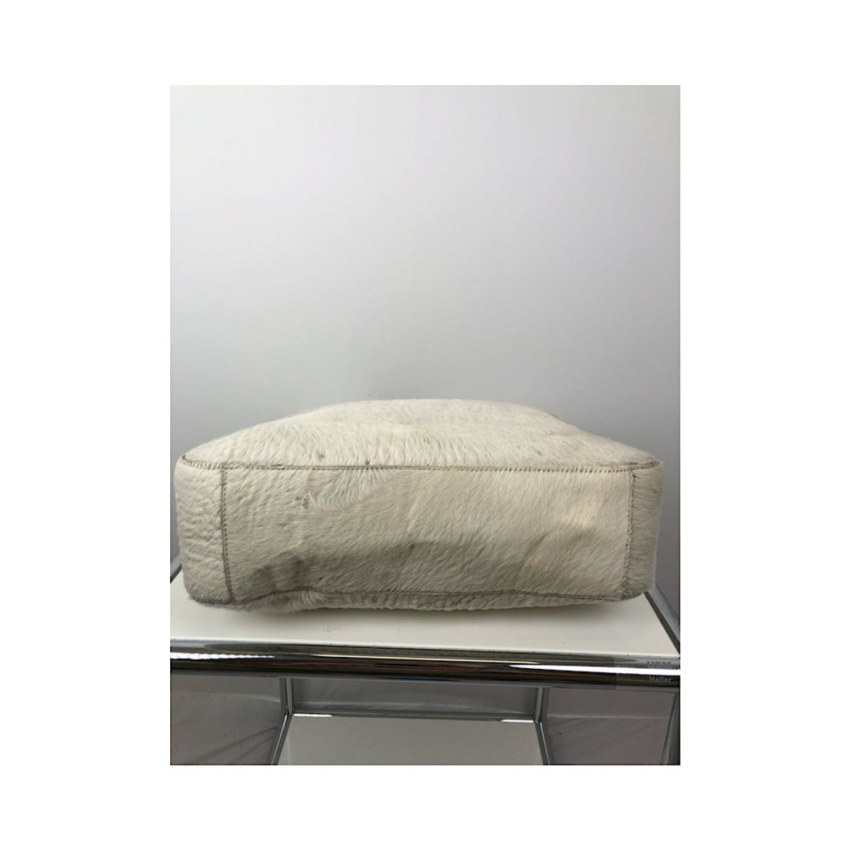 Prada Cleo White Fur Handbag Size ONE SIZE - 5 Thumbnail