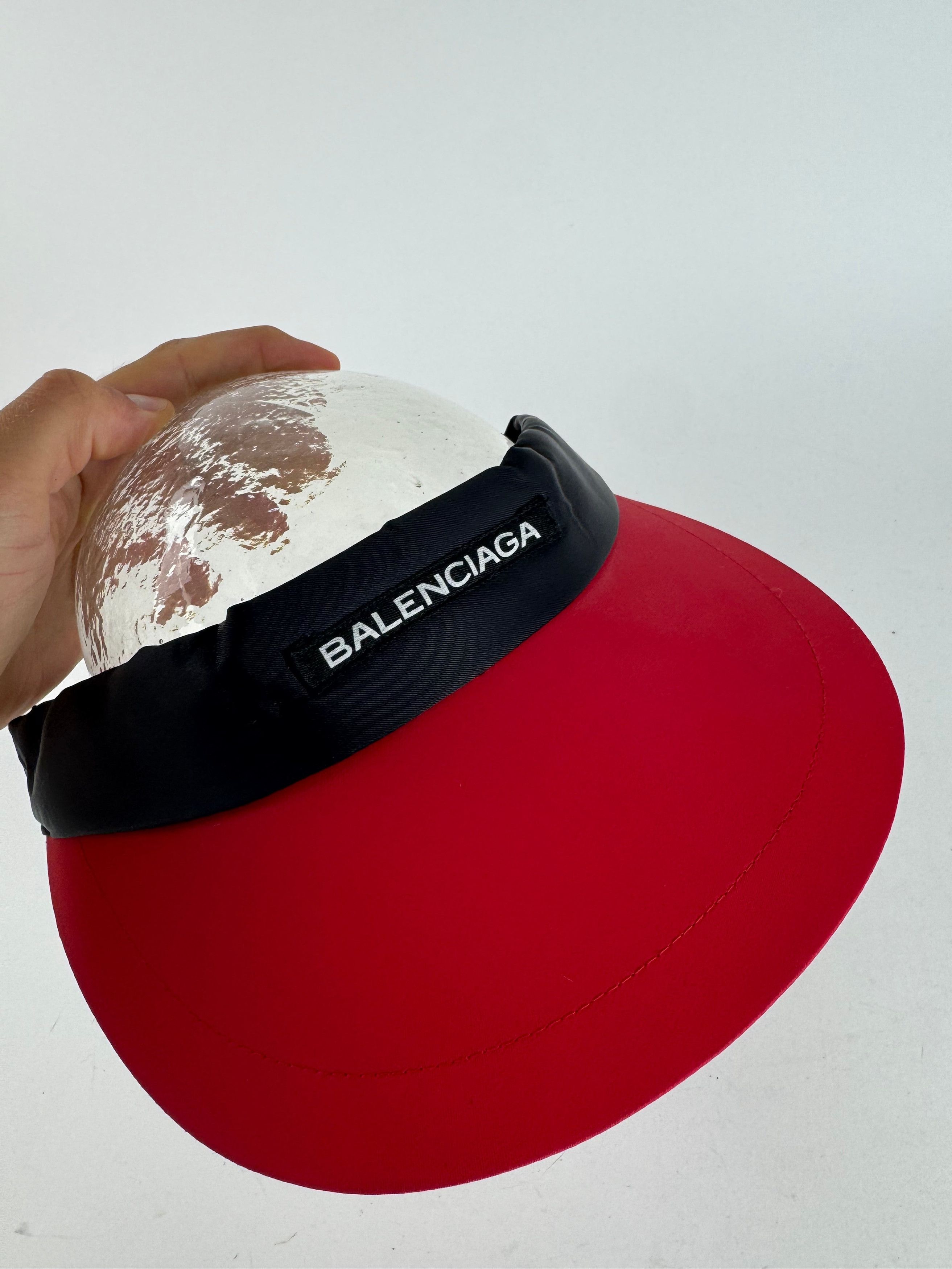 Balenciaga Vintage Suncape Red black Size ONE SIZE - 12 Thumbnail