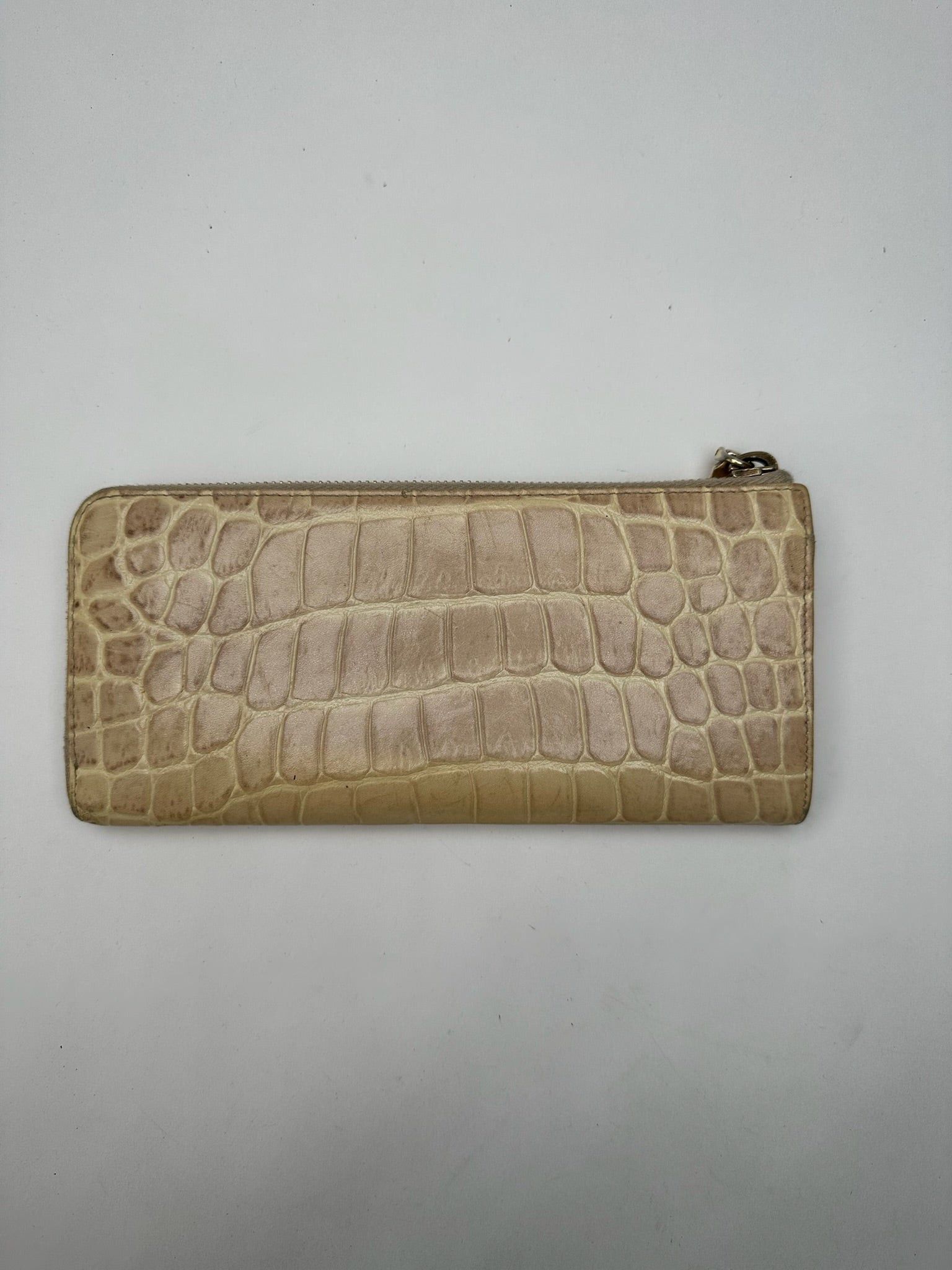 Miu Miu Vintage Leather Wallet White Size ONE SIZE - 4 Thumbnail