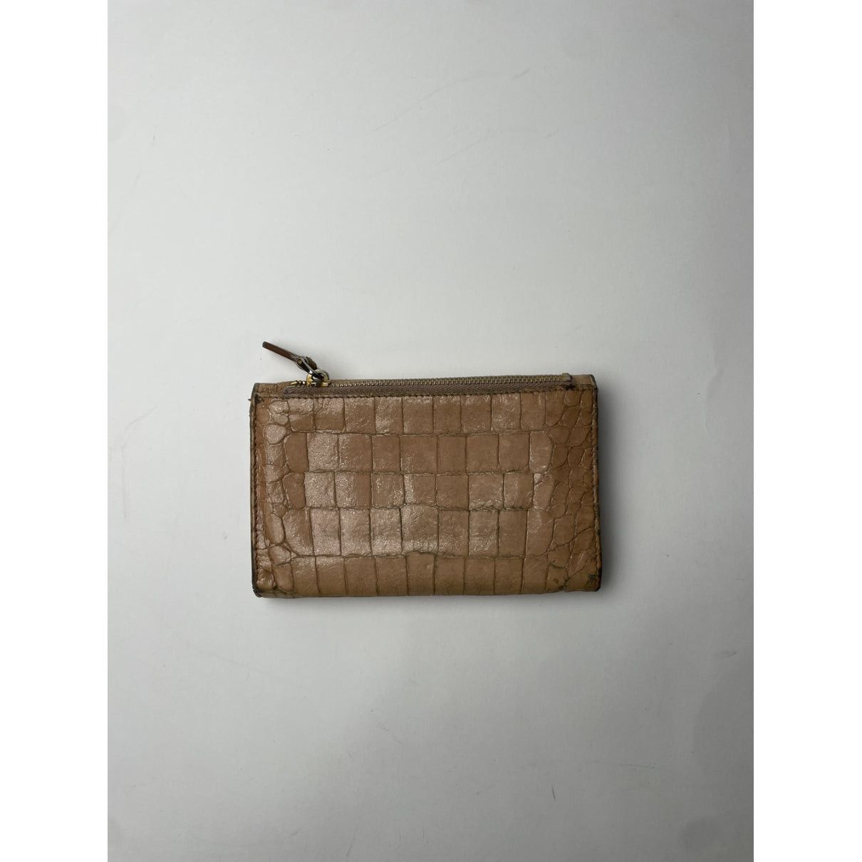 Miu Miu Beige Leather Wallet Size ONE SIZE - 2 Thumbnail