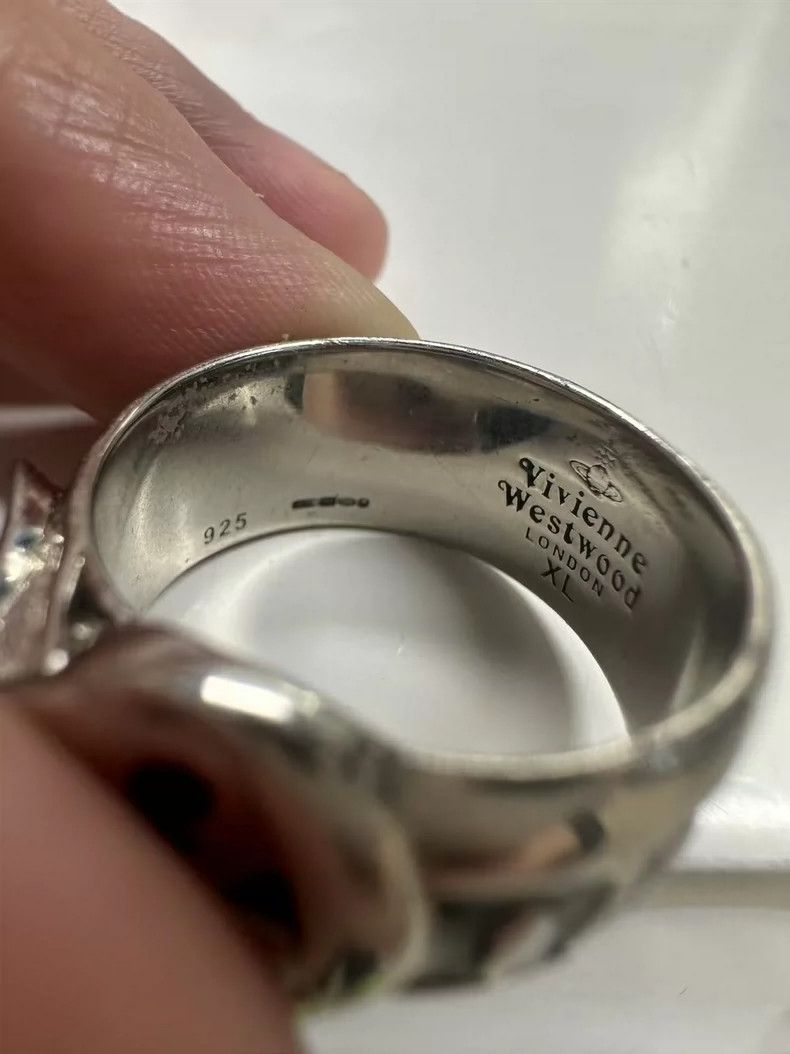 Vivienne Westwood Vivienne Westwood Saturn Belt Buckle Ring - dmc Size ONE SIZE - 4 Thumbnail