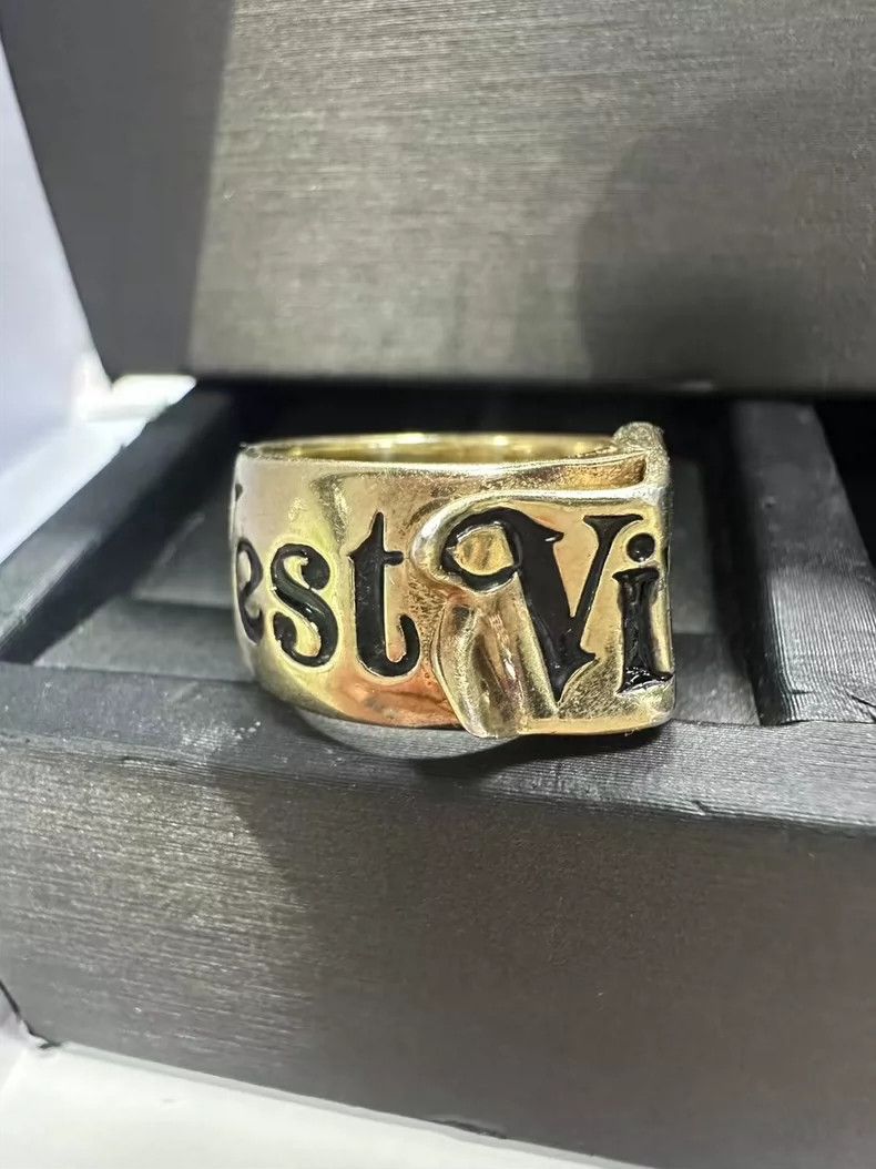 Vivienne Westwood Vivienne Westwood Gold Saturn Ring - dmc Size ONE SIZE - 5 Thumbnail