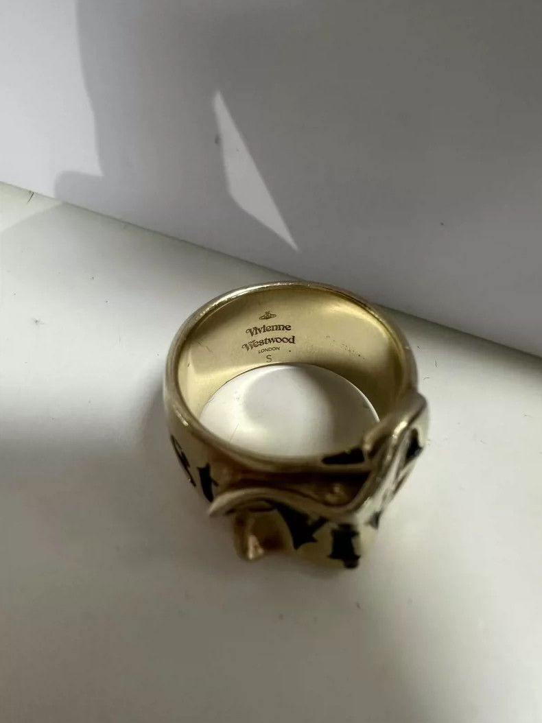Vivienne Westwood Vivienne Westwood Gold Saturn Ring - dmc Size ONE SIZE - 6 Thumbnail