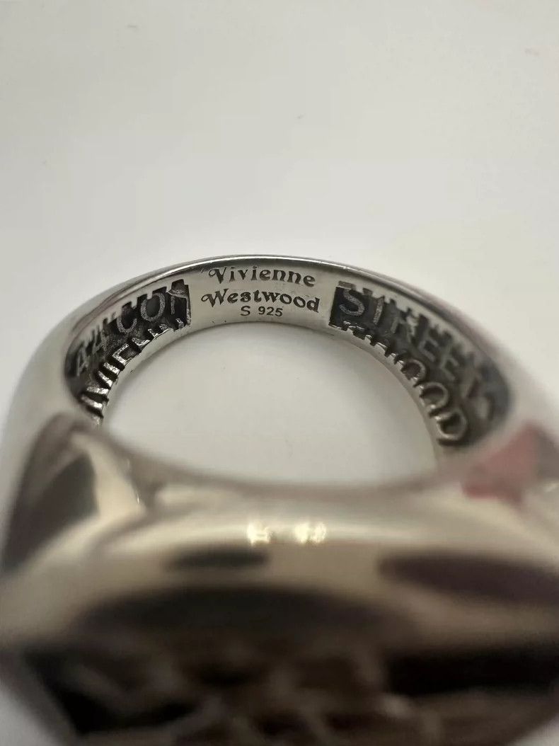 Vivienne Westwood Vivienne Westwood Square Pearl Ring - dmc Size ONE SIZE - 6 Thumbnail