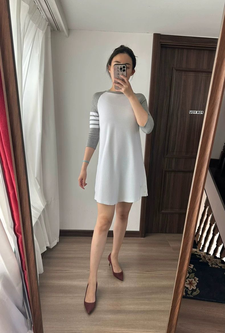 Thom Browne Thom Browne Classic White Dress - dmc Size US 30 / EU 46 - 2 Thumbnail