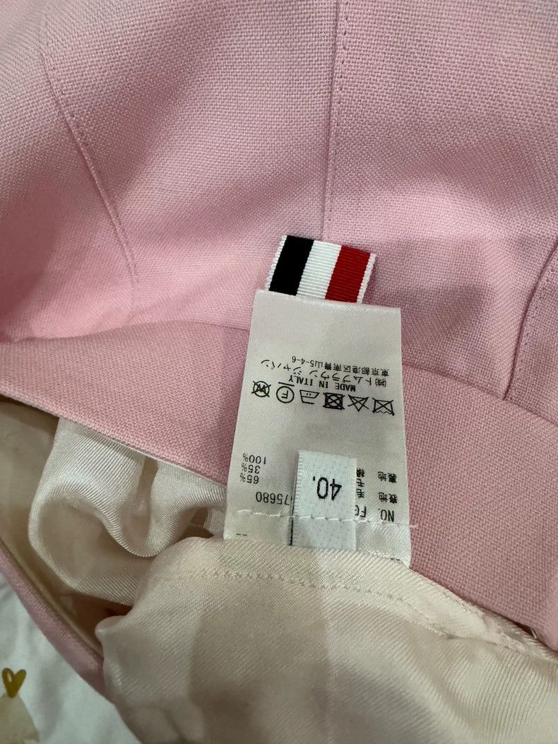 Thom Browne Thom Browne Pink Pleated Mini Skirt - dmc Size US 30 / EU 46 - 3 Thumbnail