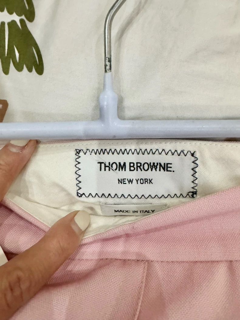Thom Browne Thom Browne Pink Pleated Mini Skirt - dmc Size US 30 / EU 46 - 5 Thumbnail