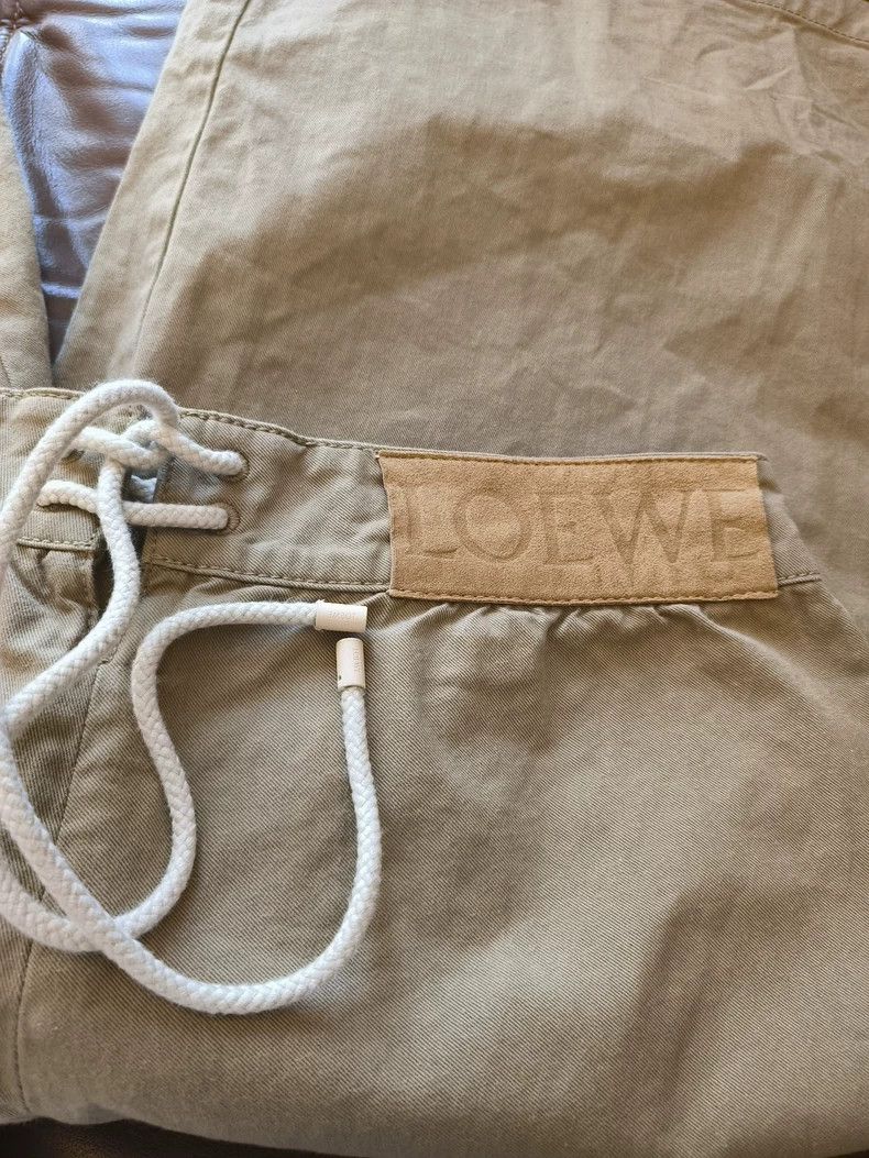 Loewe LOEWE Hand-painted Lion Bermuda Shorts - dmc Size US 38 / EU 54 - 4 Thumbnail