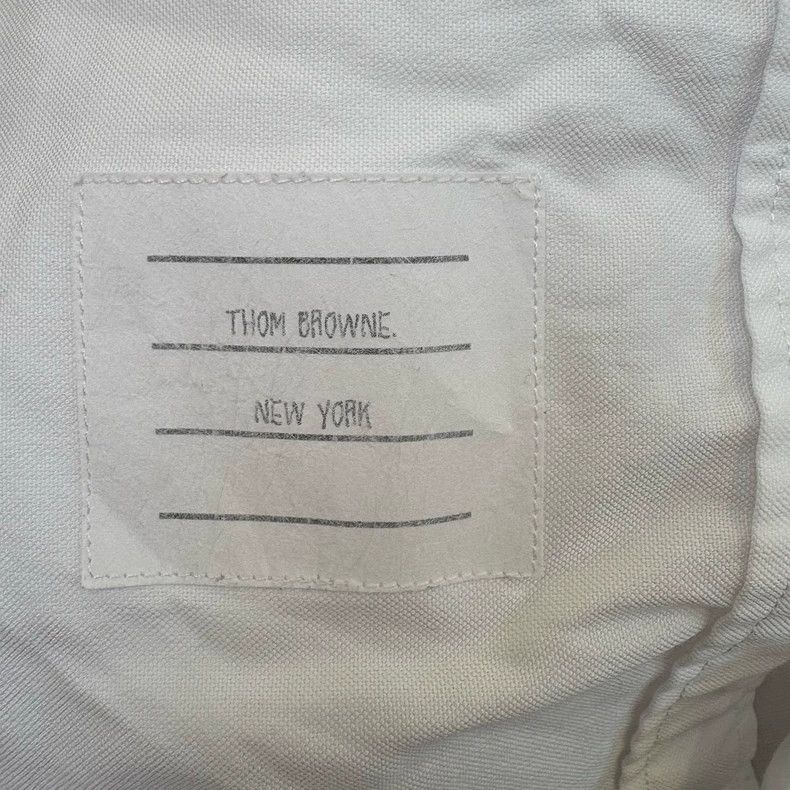 Thom Browne THOM BROWNE Four-Stripe Long-Sleeve Shirt - dmc Size US M / EU 48-50 / 2 - 5 Thumbnail