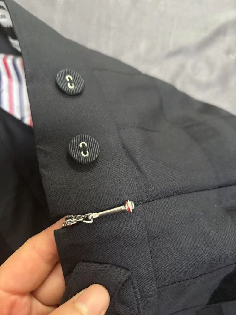 Thom Browne Thom Browne Black Pleated Skirt - dmc Size US 34 / EU 50 - 3 Thumbnail
