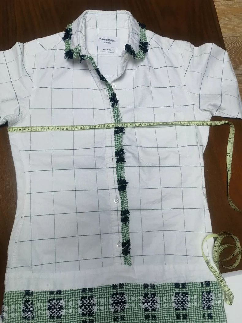 Thom Browne Thom Browne Checked Short Sleeve Dress - dmc Size US 30 / EU 46 - 5 Thumbnail