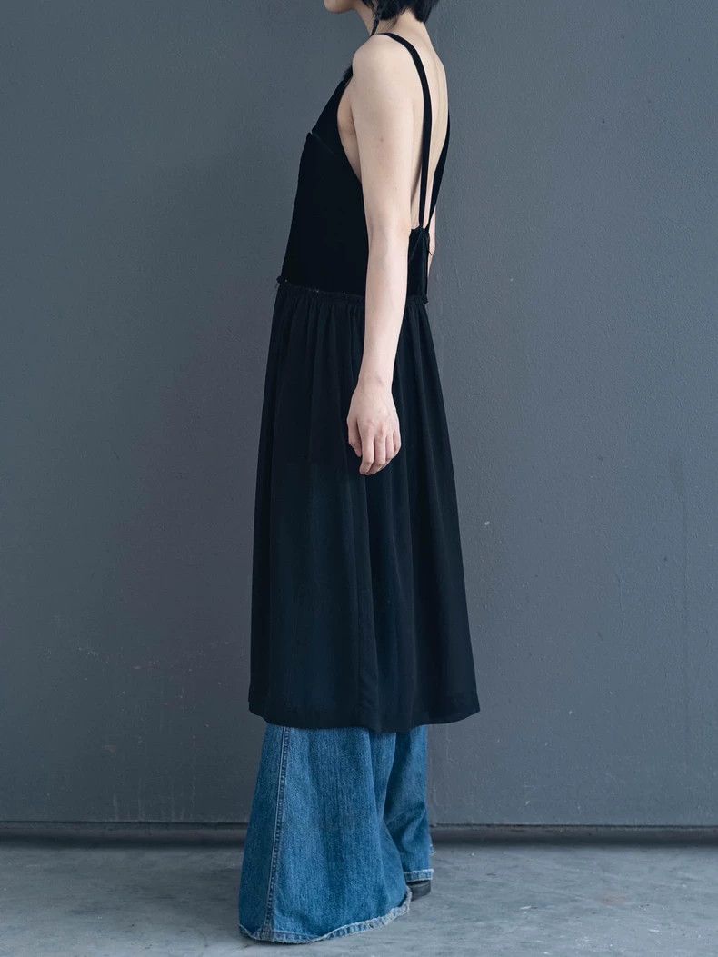 Comme des Garcons COMME des GARCONS Black Sling Dress - dmc Size US 30 / EU 46 - 7 Thumbnail