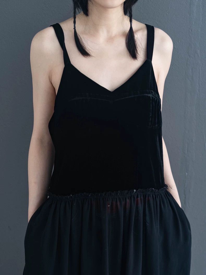 Comme des Garcons COMME des GARCONS Black Sling Dress - dmc Size US 30 / EU 46 - 5 Thumbnail