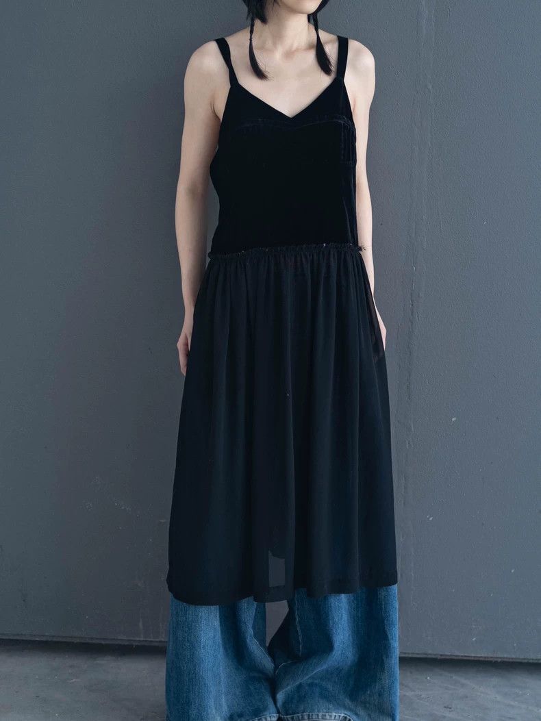 Comme des Garcons COMME des GARCONS Black Sling Dress - dmc Size US 30 / EU 46 - 3 Thumbnail