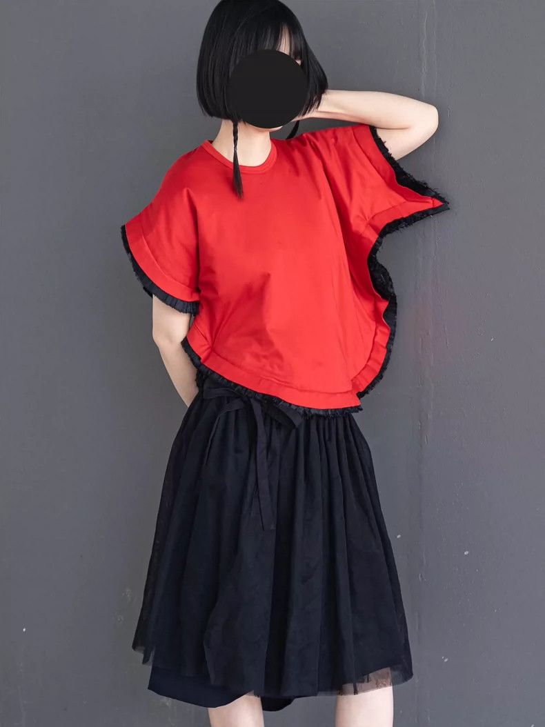 Comme des Garcons COMME des GARCONS Red Padded Vintage Top - dmc Size US M / EU 48-50 / 2 - 3 Thumbnail