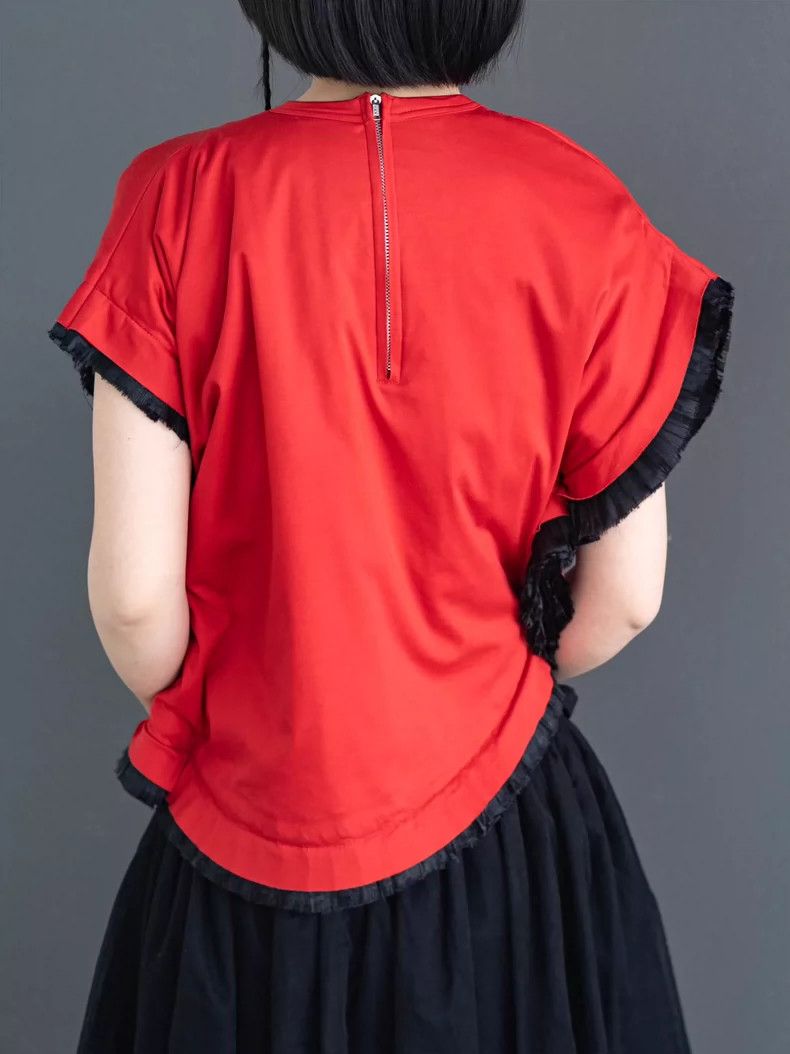 Comme des Garcons COMME des GARCONS Red Padded Vintage Top - dmc Size US M / EU 48-50 / 2 - 5 Thumbnail