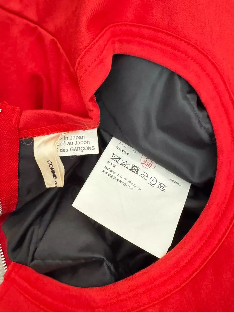 Comme des Garcons COMME des GARCONS Red Padded Vintage Top - dmc Size US M / EU 48-50 / 2 - 8 Thumbnail