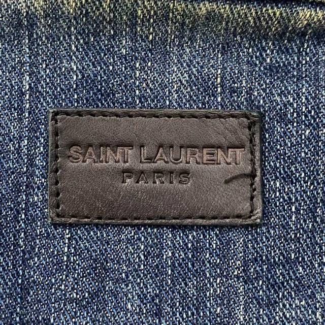 Saint Laurent Paris SAINT LAURENT Limited Shark Denim Jacket Size US S / EU 44-46 / 1 - 4 Thumbnail