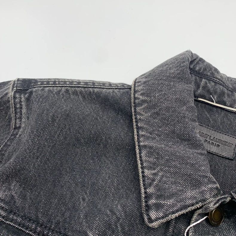 Saint Laurent Paris Saint Laurent Denim Jacket Women's XS Size US XS / EU 42 / 0 - 3 Thumbnail
