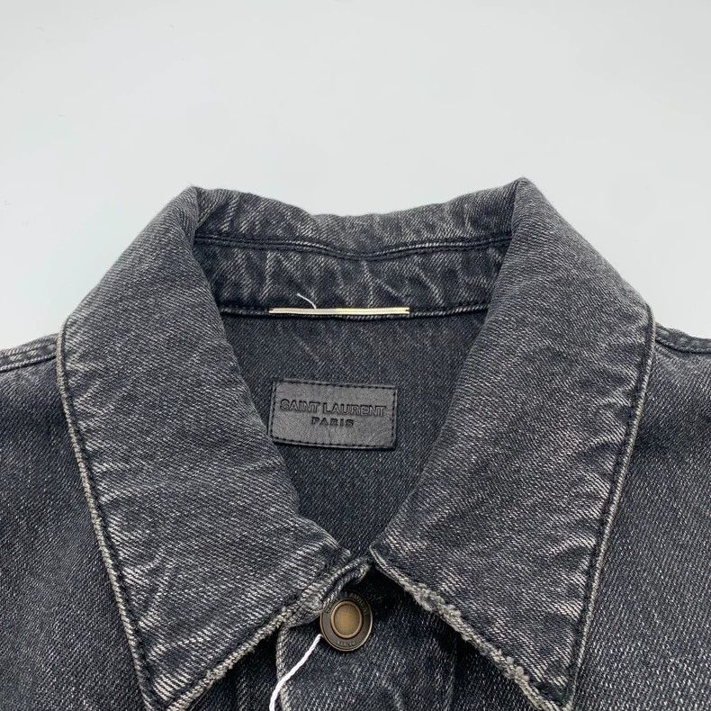 Saint Laurent Paris Saint Laurent Denim Jacket Women's XS Size US XS / EU 42 / 0 - 4 Thumbnail